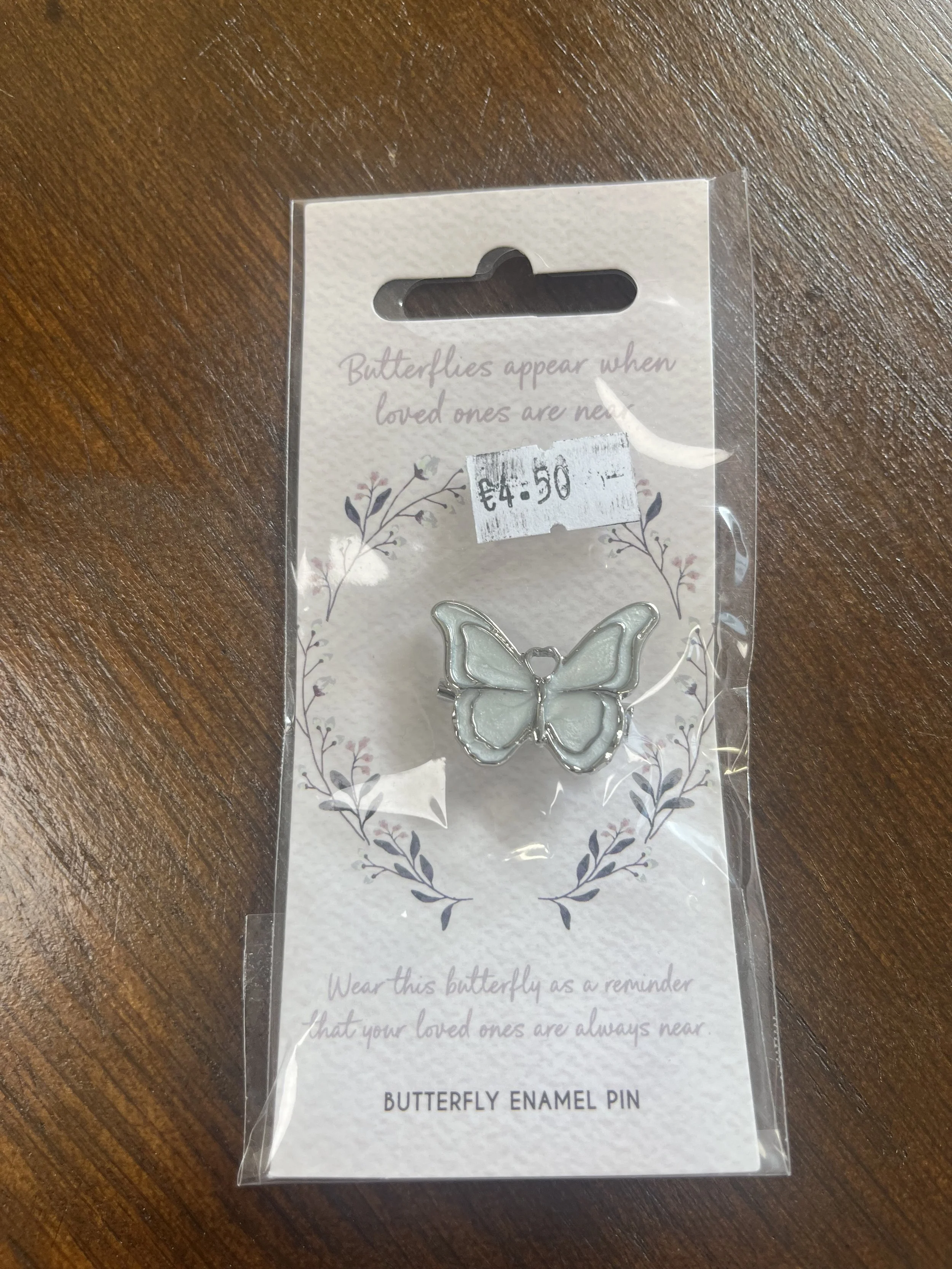 Butterfly Enamel Pin - Cherished Moments