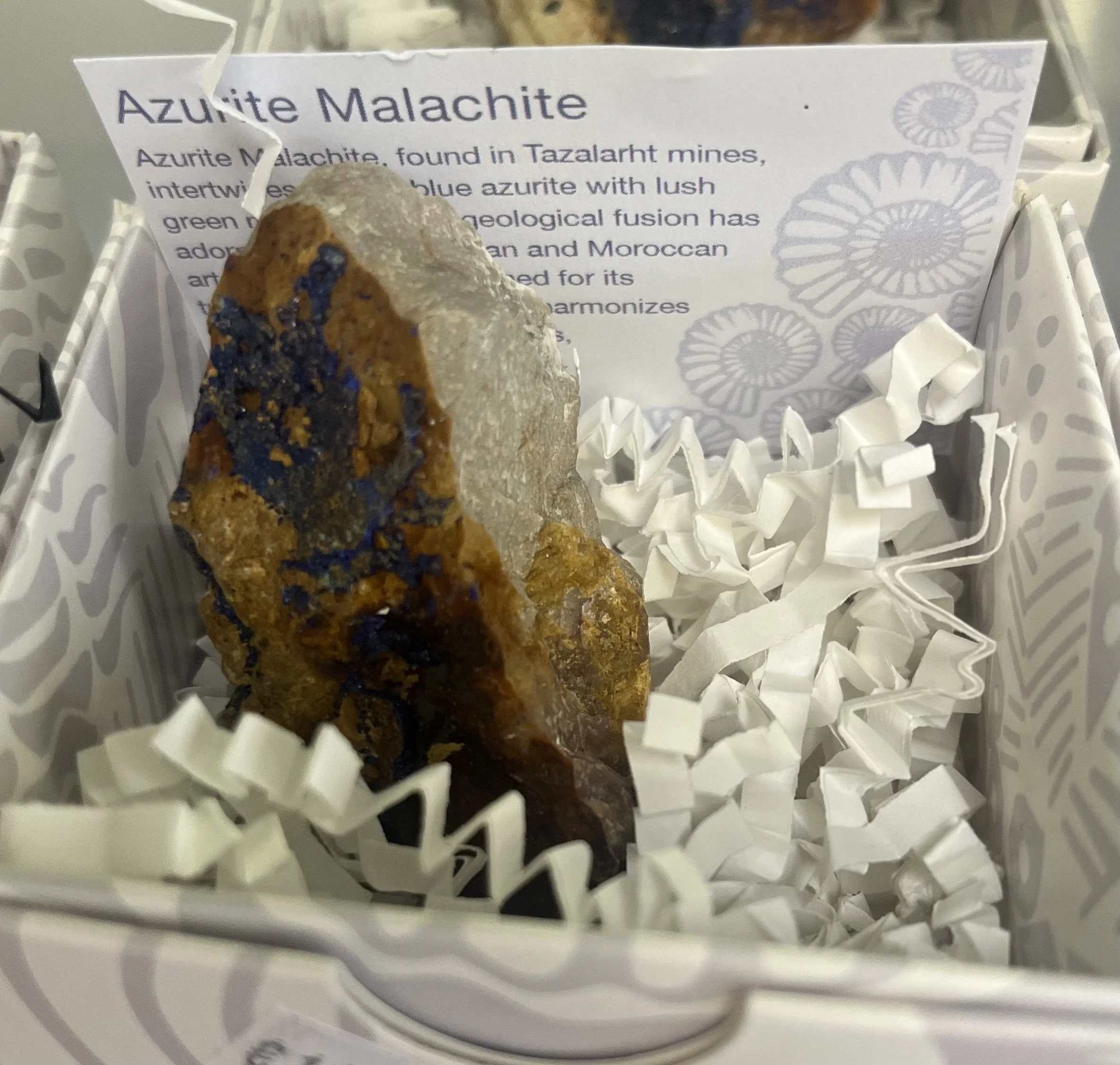 Azurite Malachite Crystal