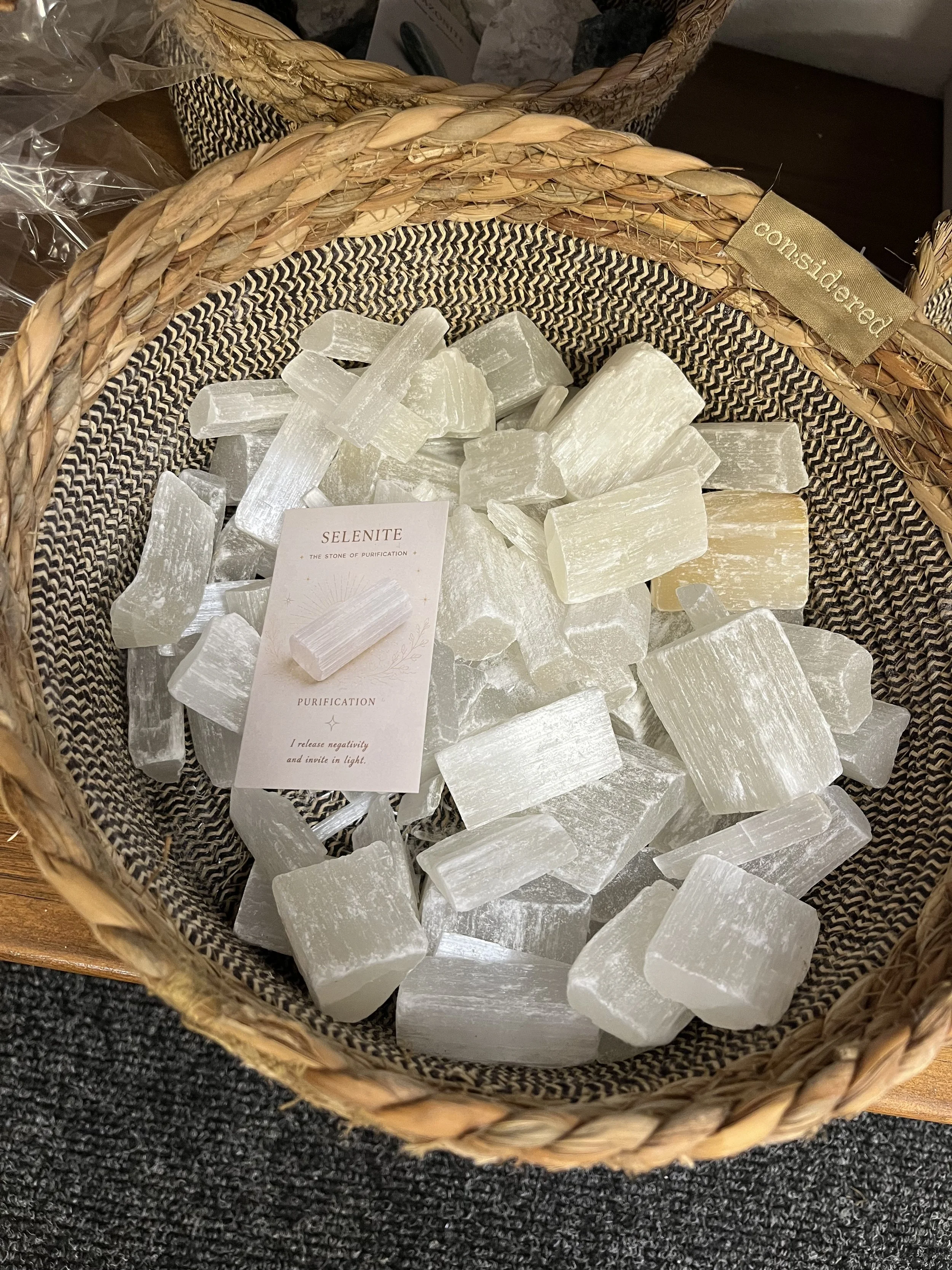 Selenite Purification Stones