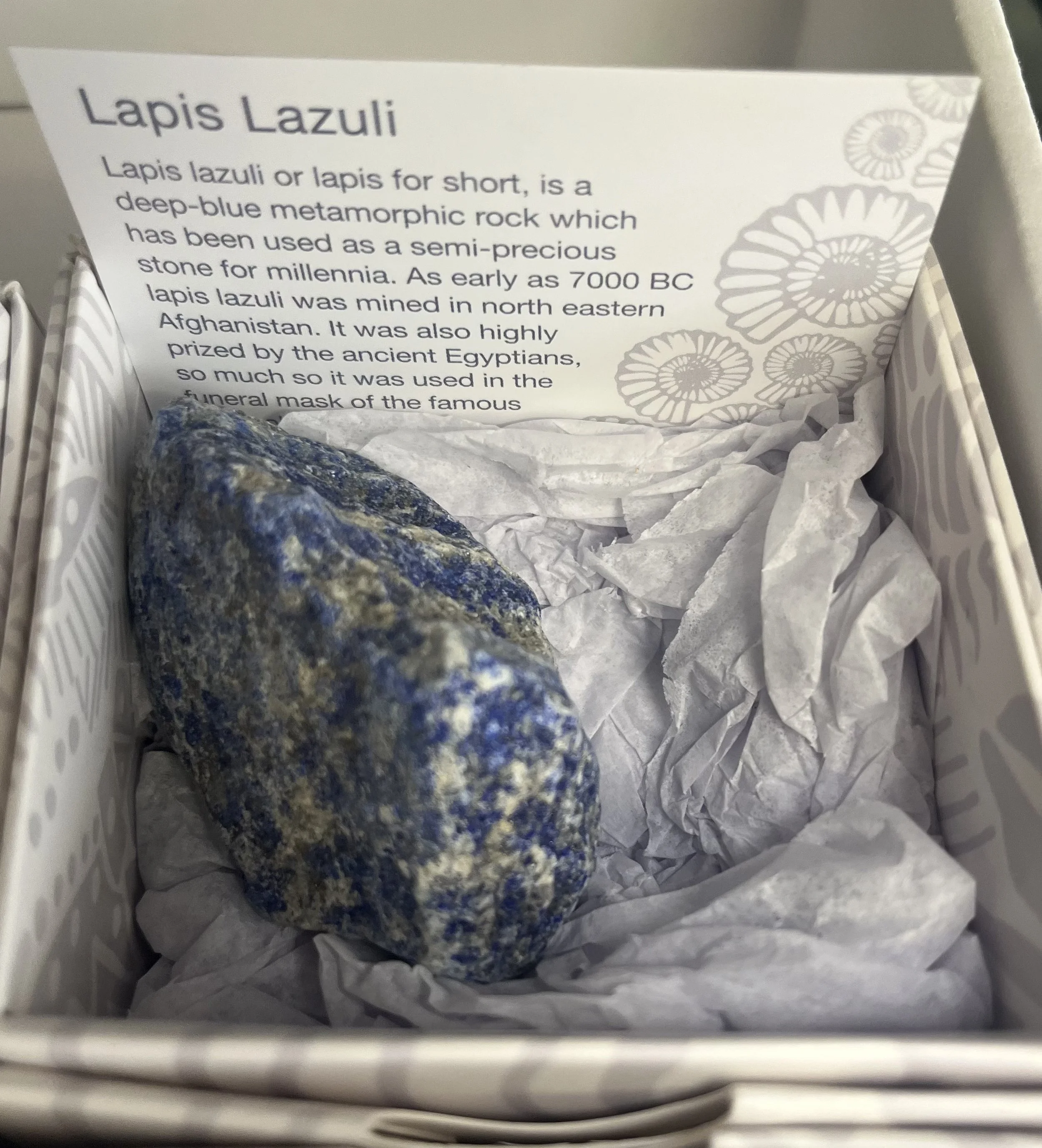 Ancient Lapis Lazuli Stone