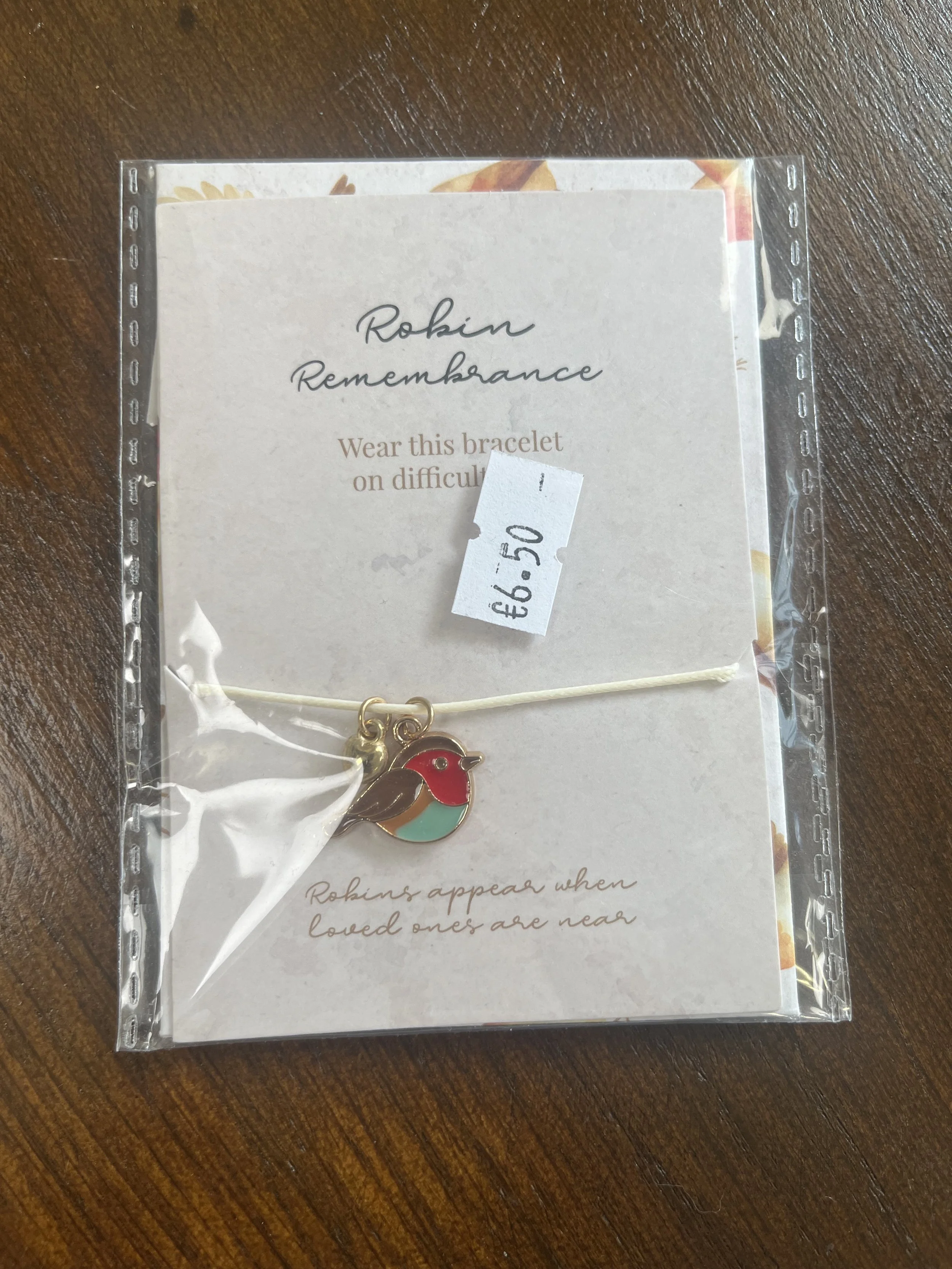 Robin Remembrance Bracelet