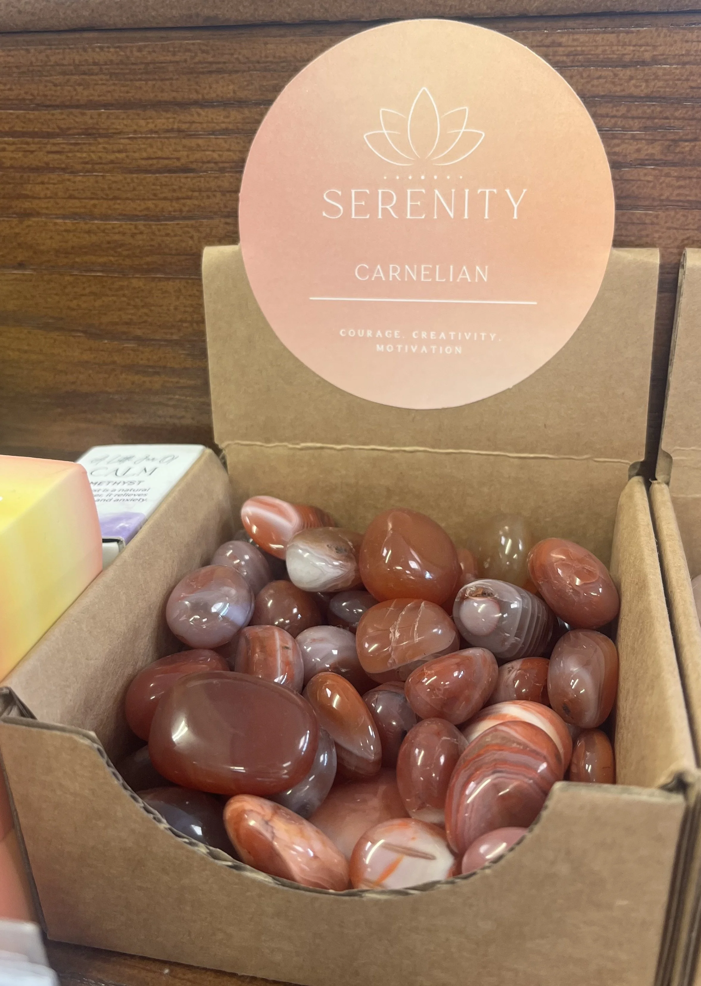 Carnelian Creativity Stones