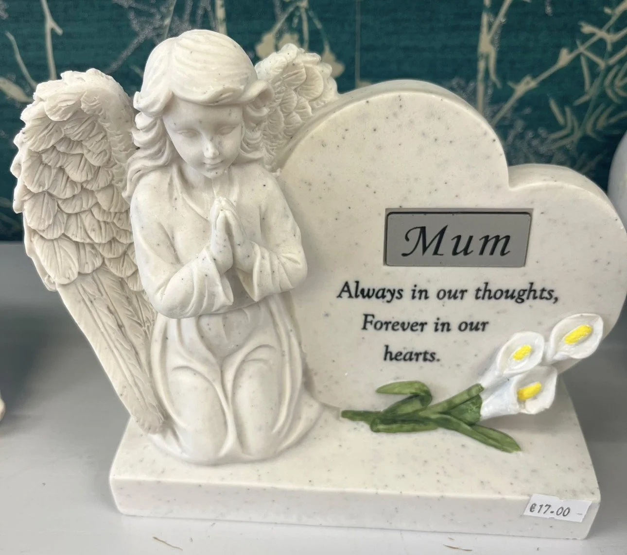 Praying Angel with Heart