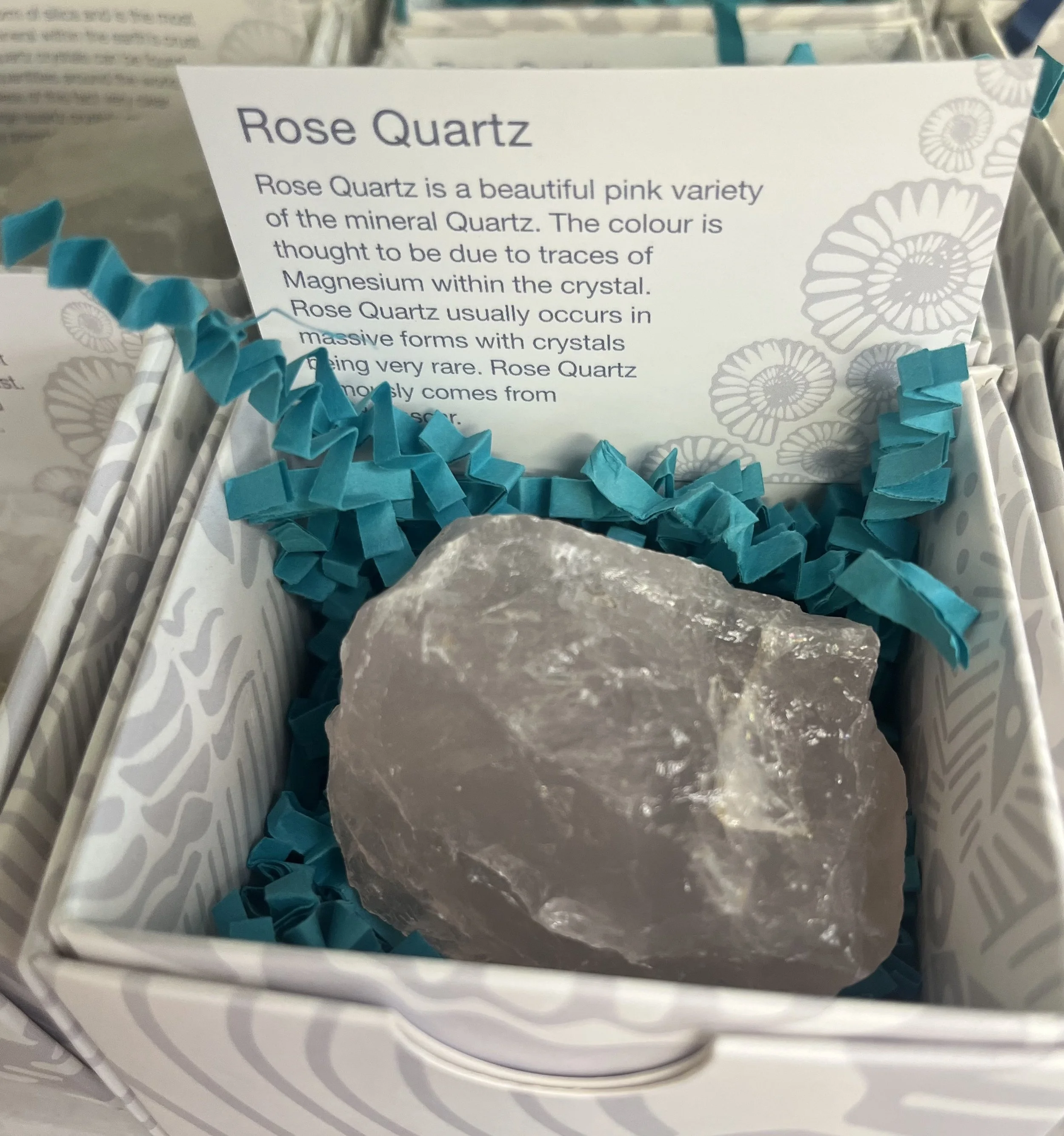 Natural Rose Quartz Crystal