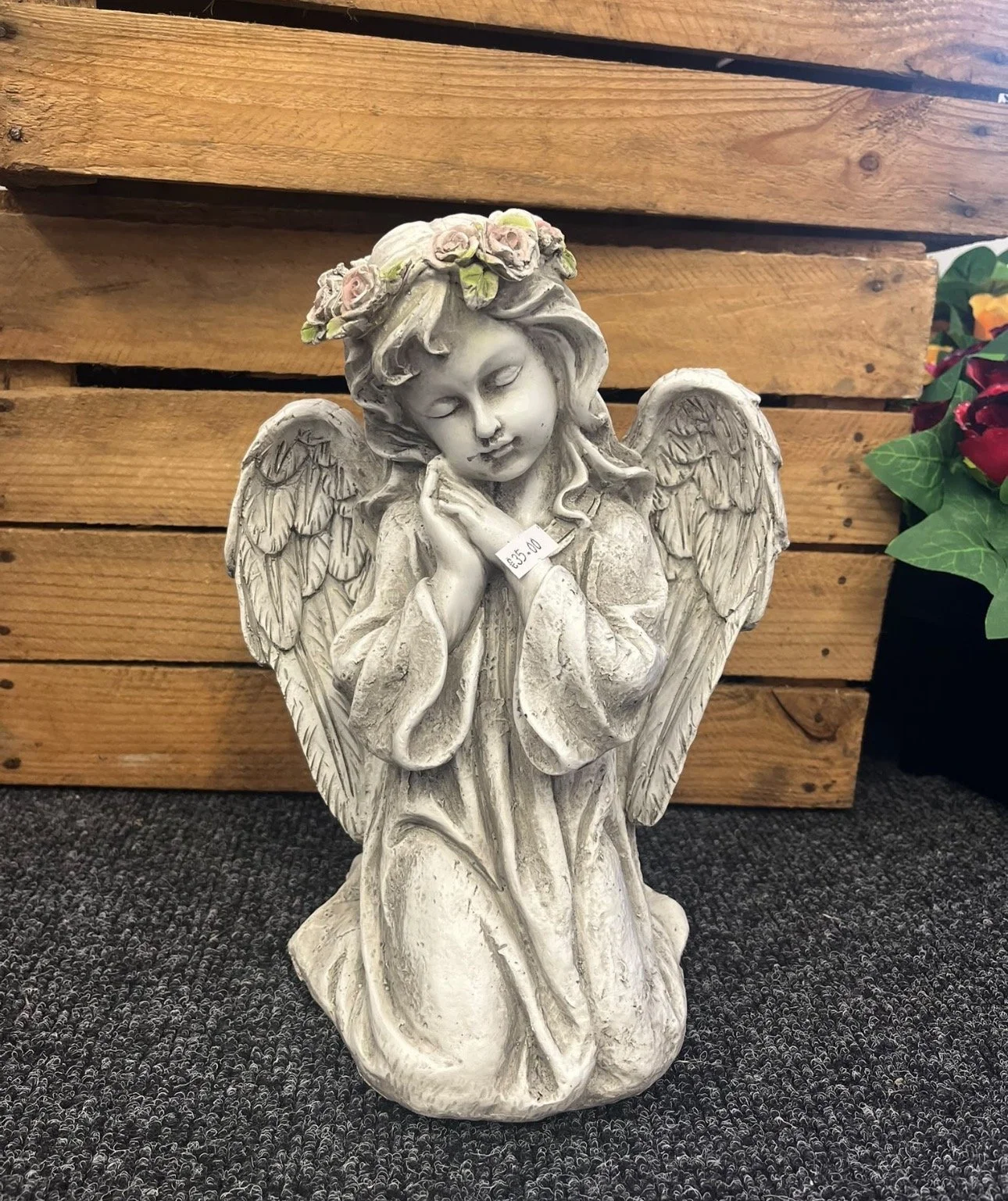 Solar Praying Angel