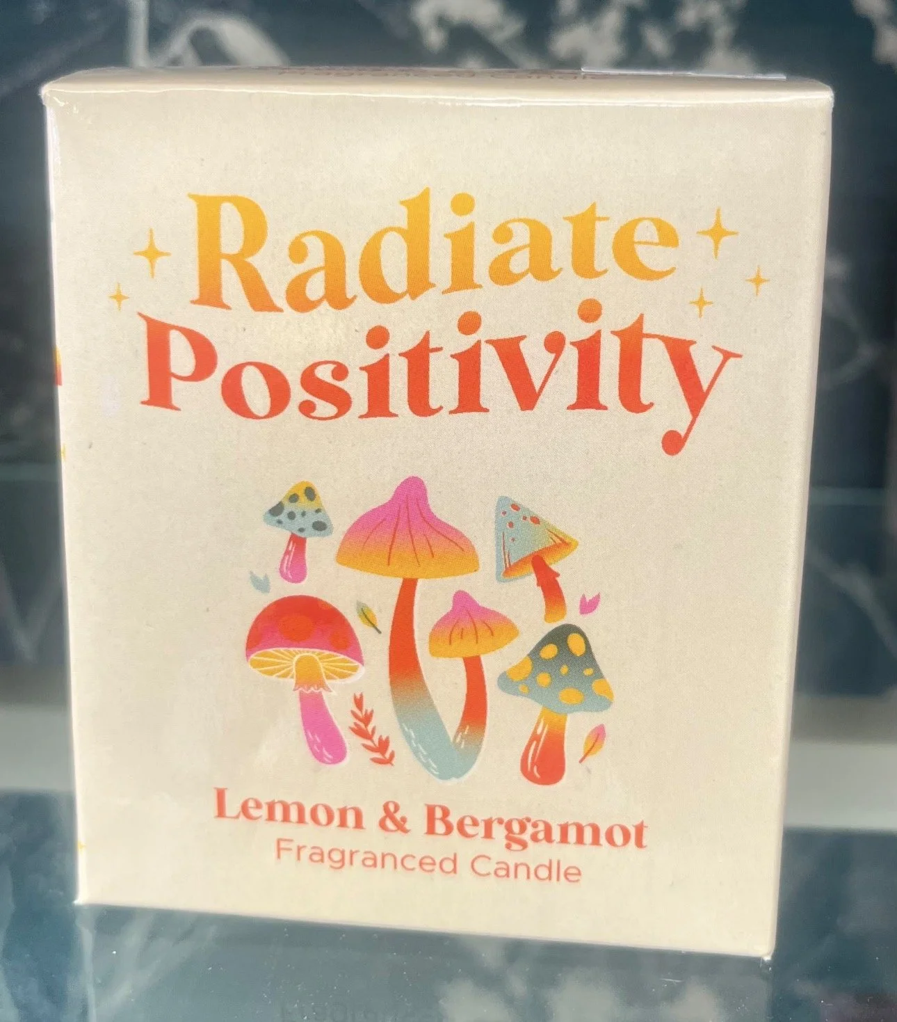 Lemon & Bergamot Radiate Positivity Scented Candle