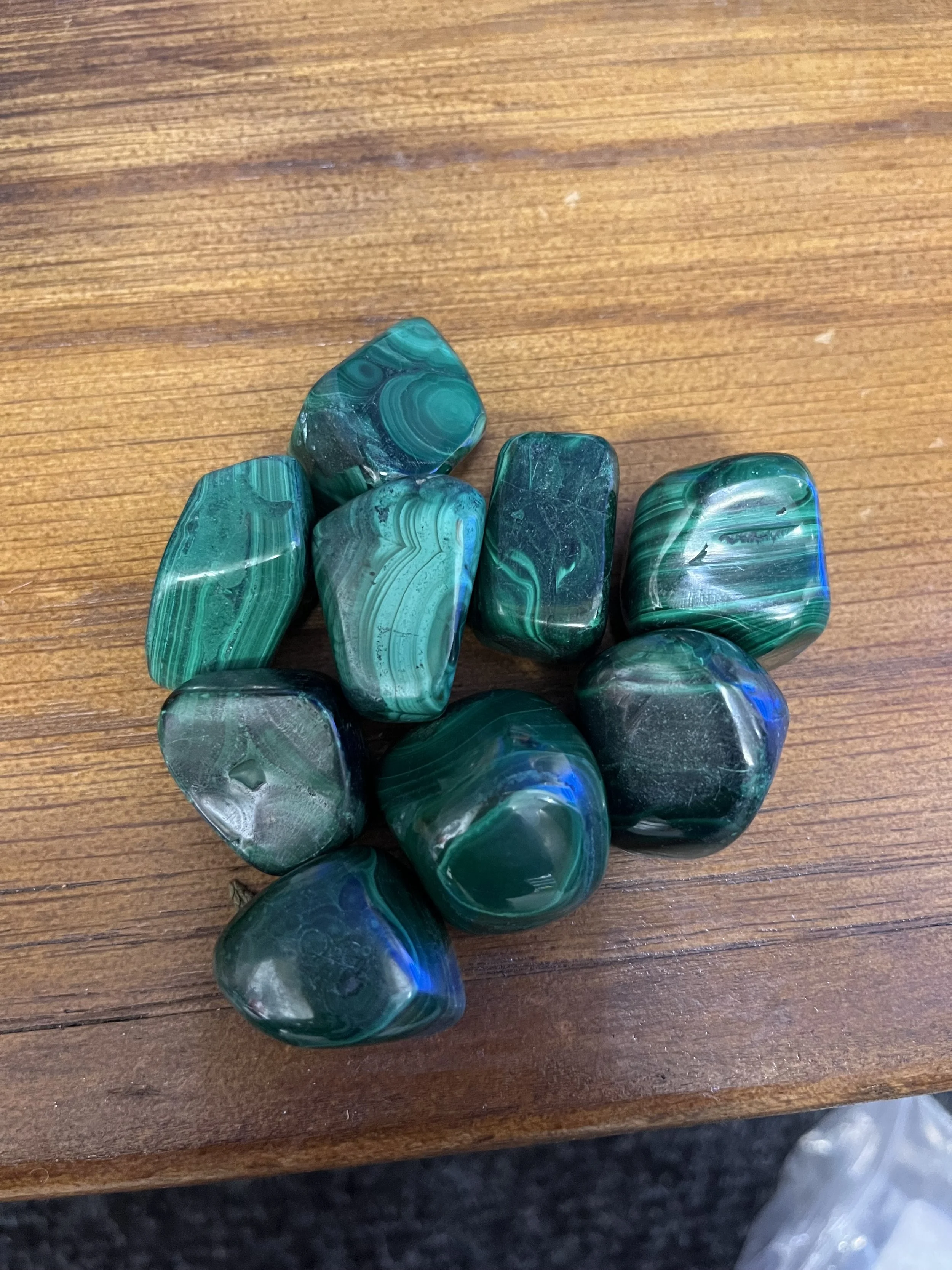 Genuine Malachite Stones