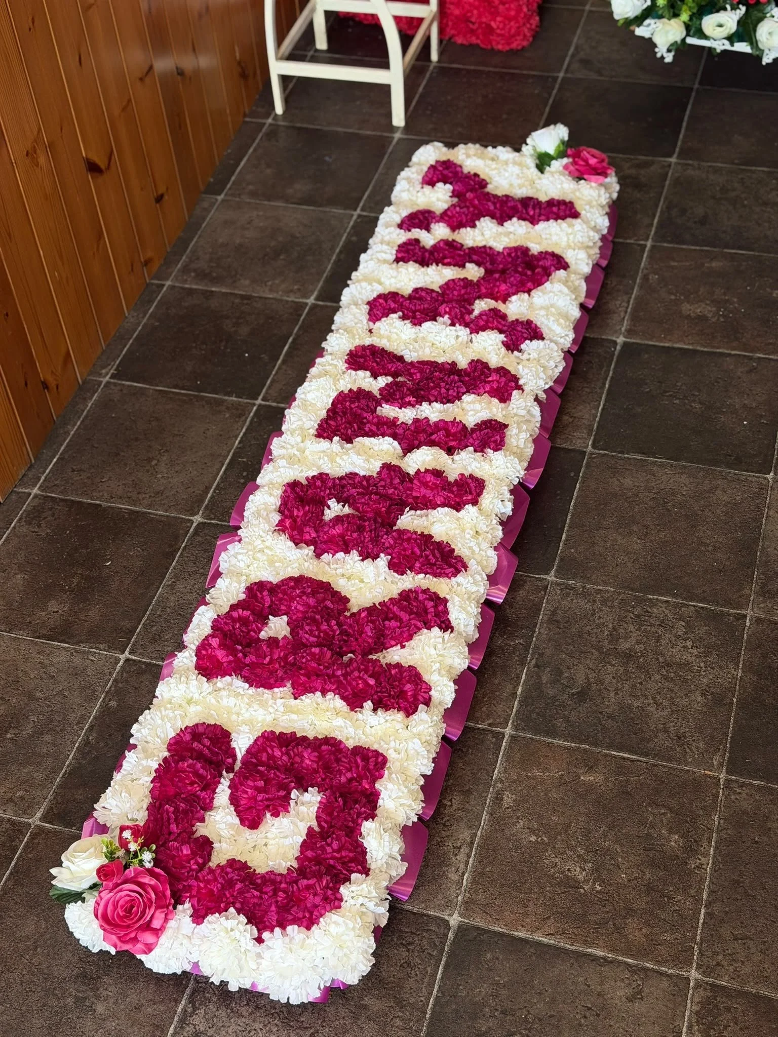 Elegance in Bloom Funeral Flower Arrangement