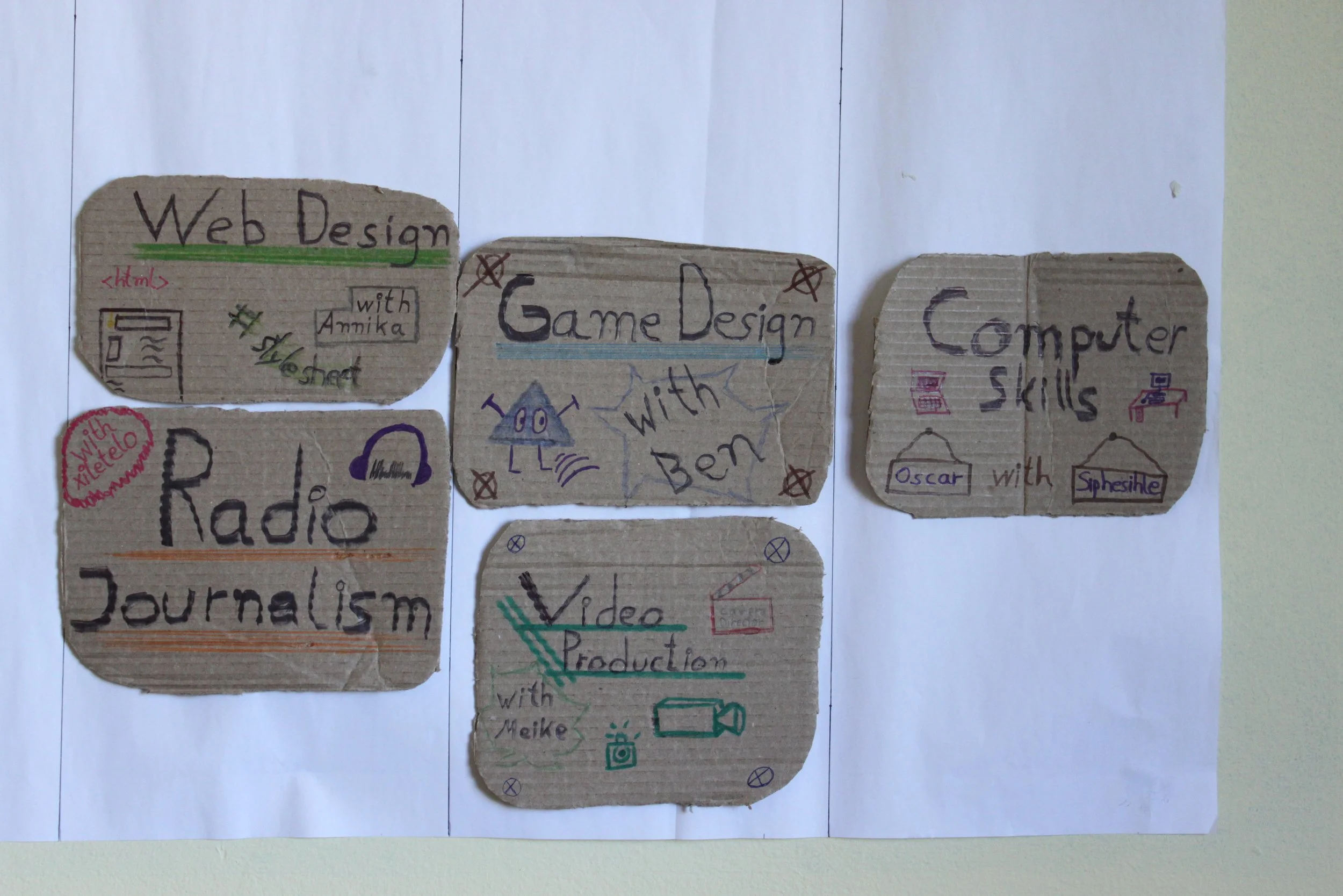 Rhodes University students share skills