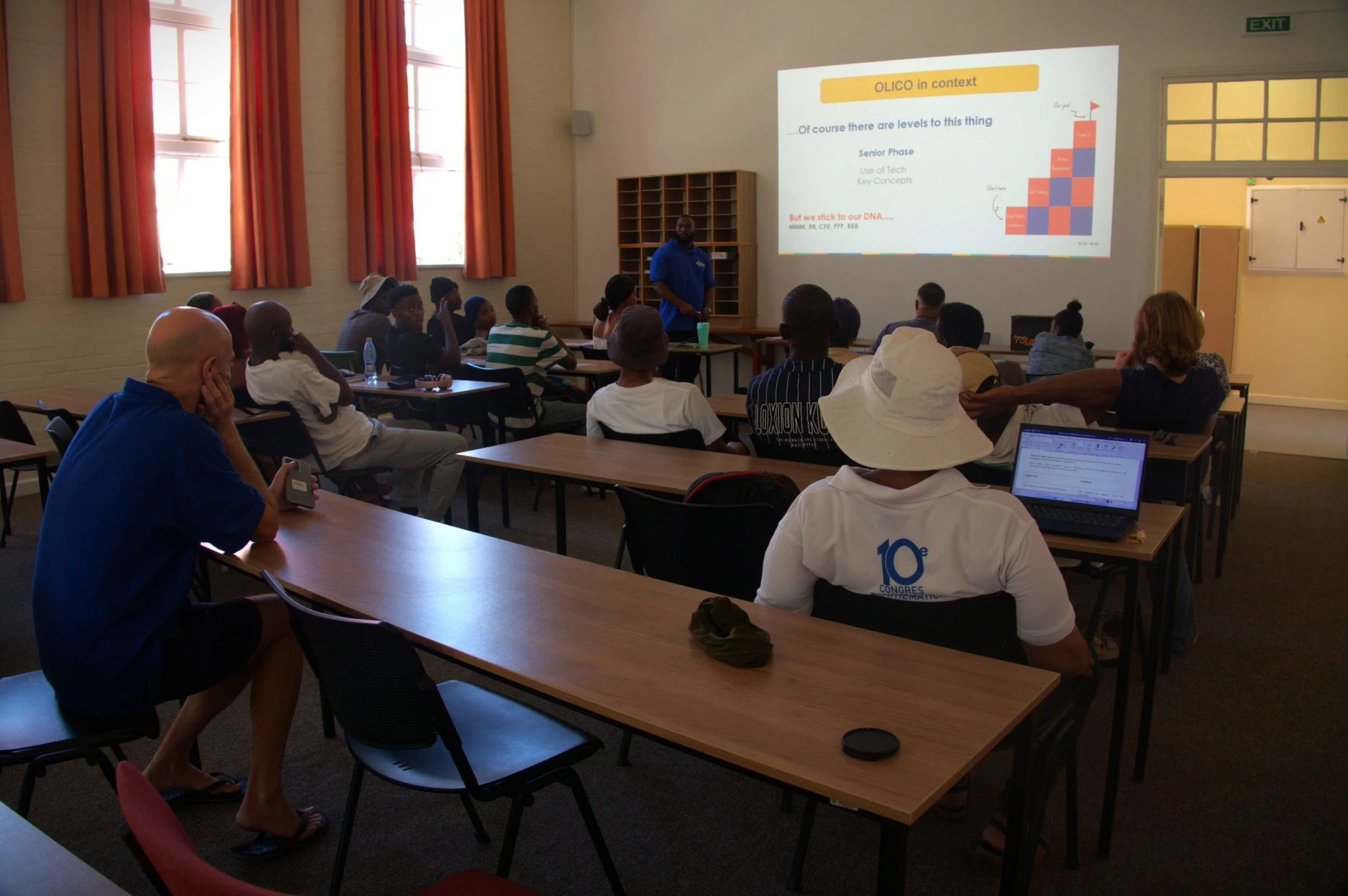 OLICO tutors training at Rhodes University