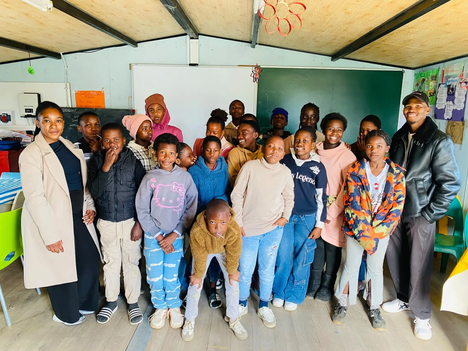 Introducing Learners to Robotics and Coding in Humansdorp 