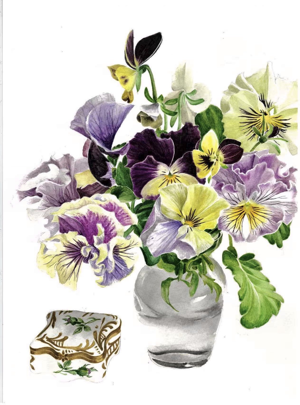 Still life painting and portraiture