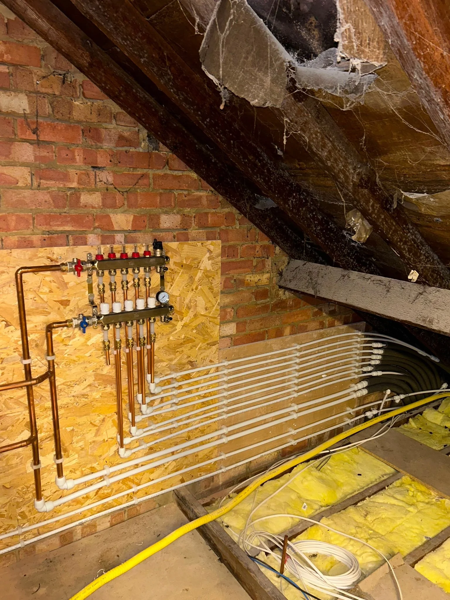 Residential Boiler and Underfloor Heating Installation 