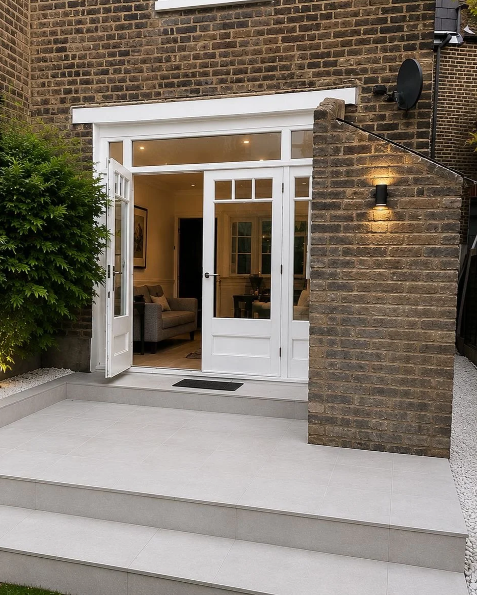 Landscaping & Electrical project after