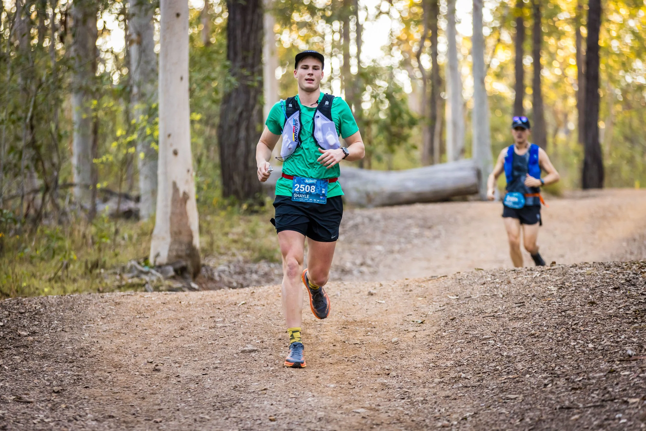 Our physiotherapist at KOR Physio, participating in an ultramarathon.
