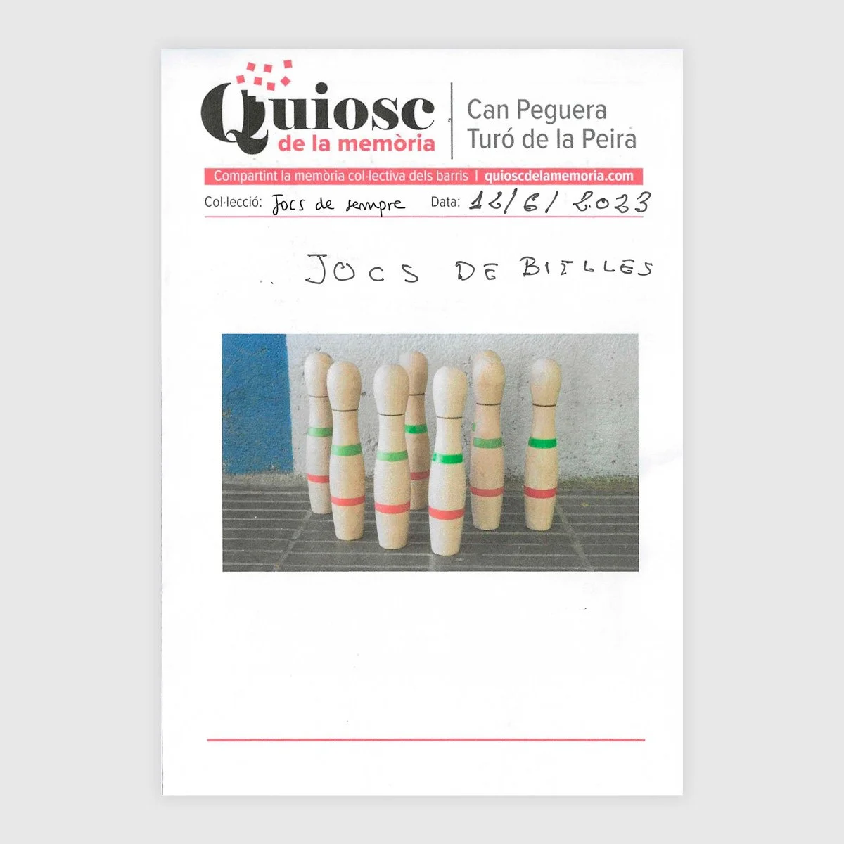 Jocs de sempre: bitlles