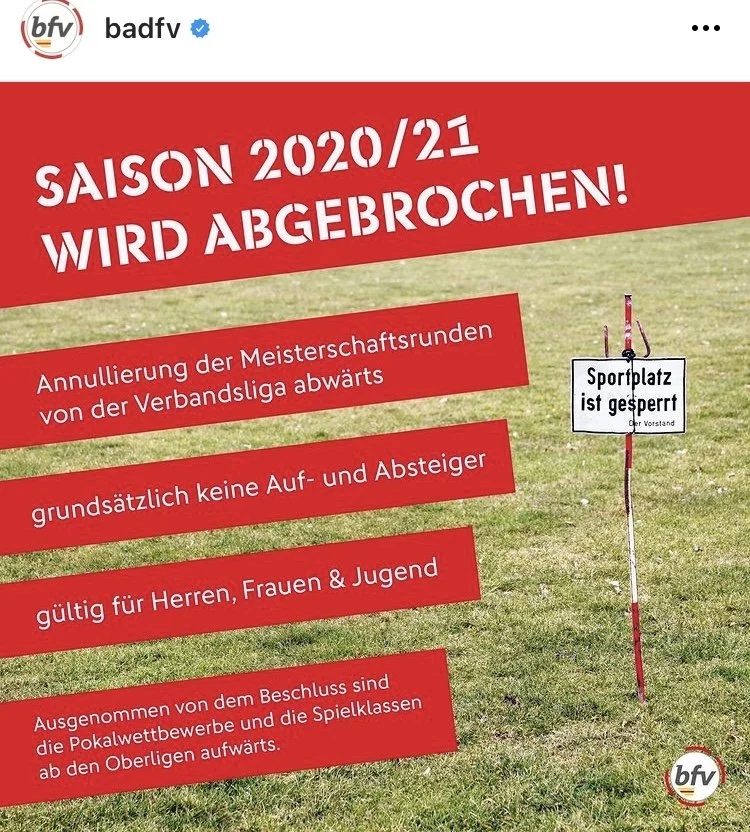 Saisonabbruch 2020/2021