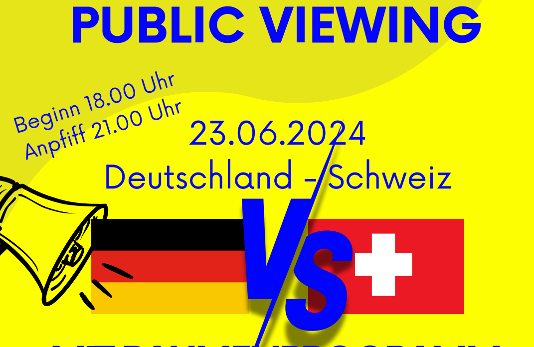 Public viewing am 23.06.2024