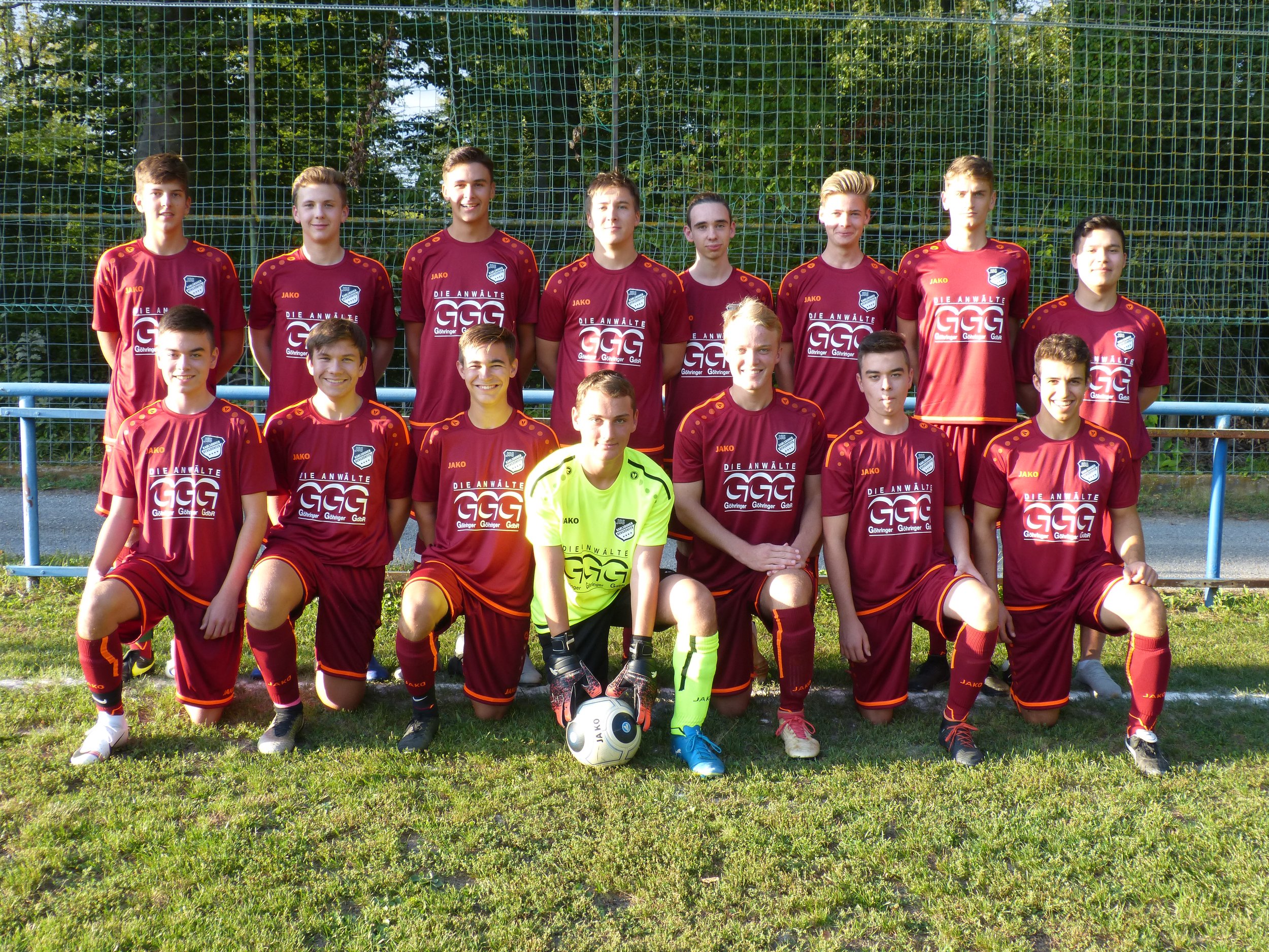 A-Junioren (U18/19) vor der  Verbandsrunde 2019/20