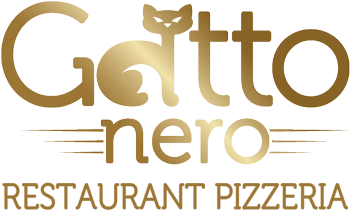 Logo mit goldenen und weißen Buchstaben, liest 'Götting Nero'