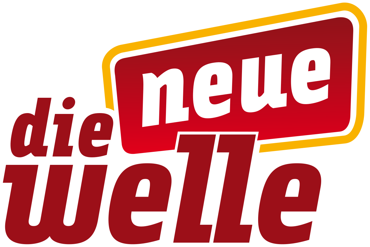 Grafik mit Text 'die neue Jelke' in roten, weißen, schwarzen und gelben Farben.
