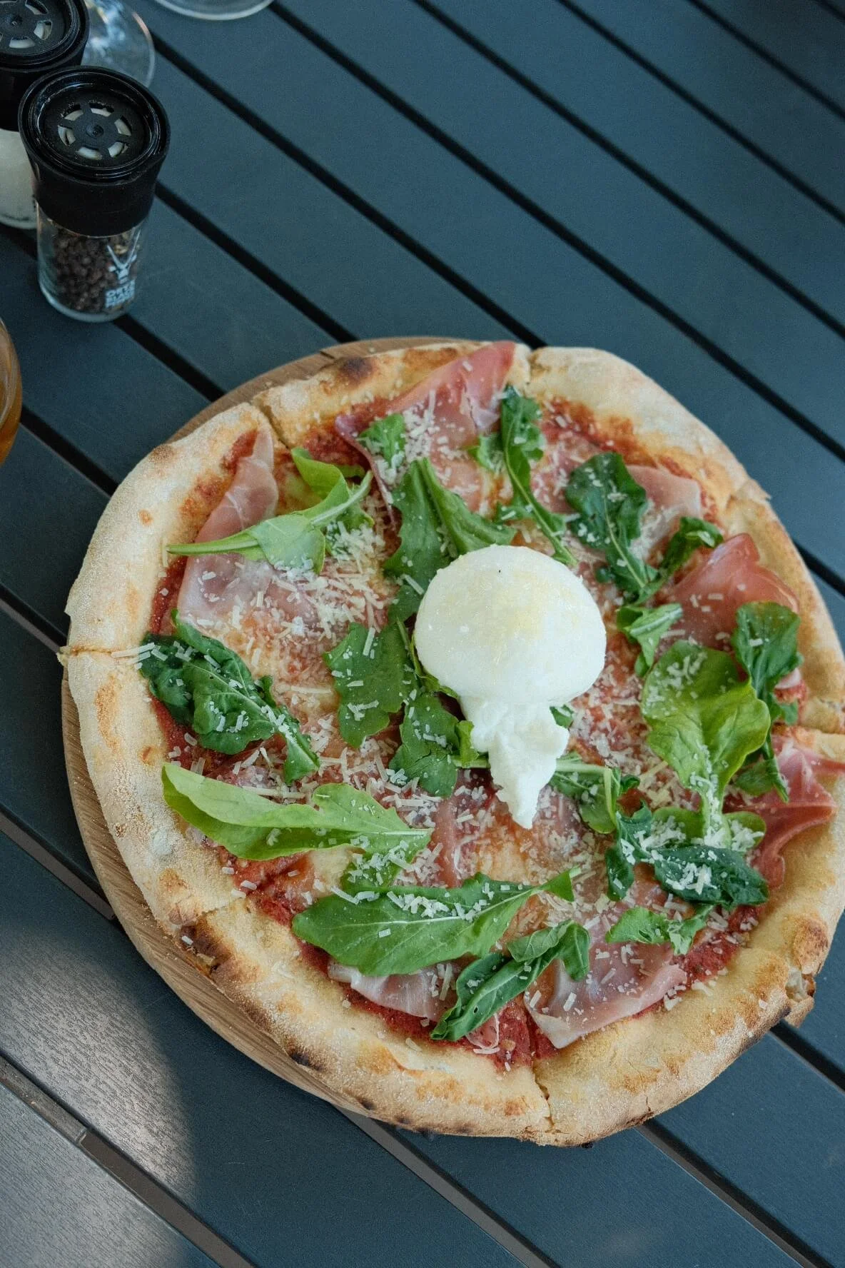 Pizza at Simonsig