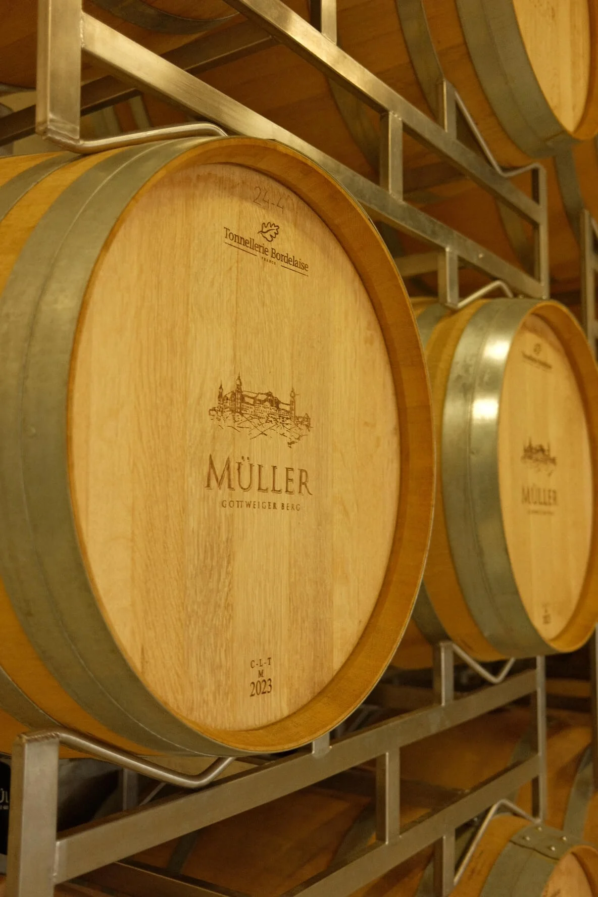 Weingut Muller Wine Barrels
