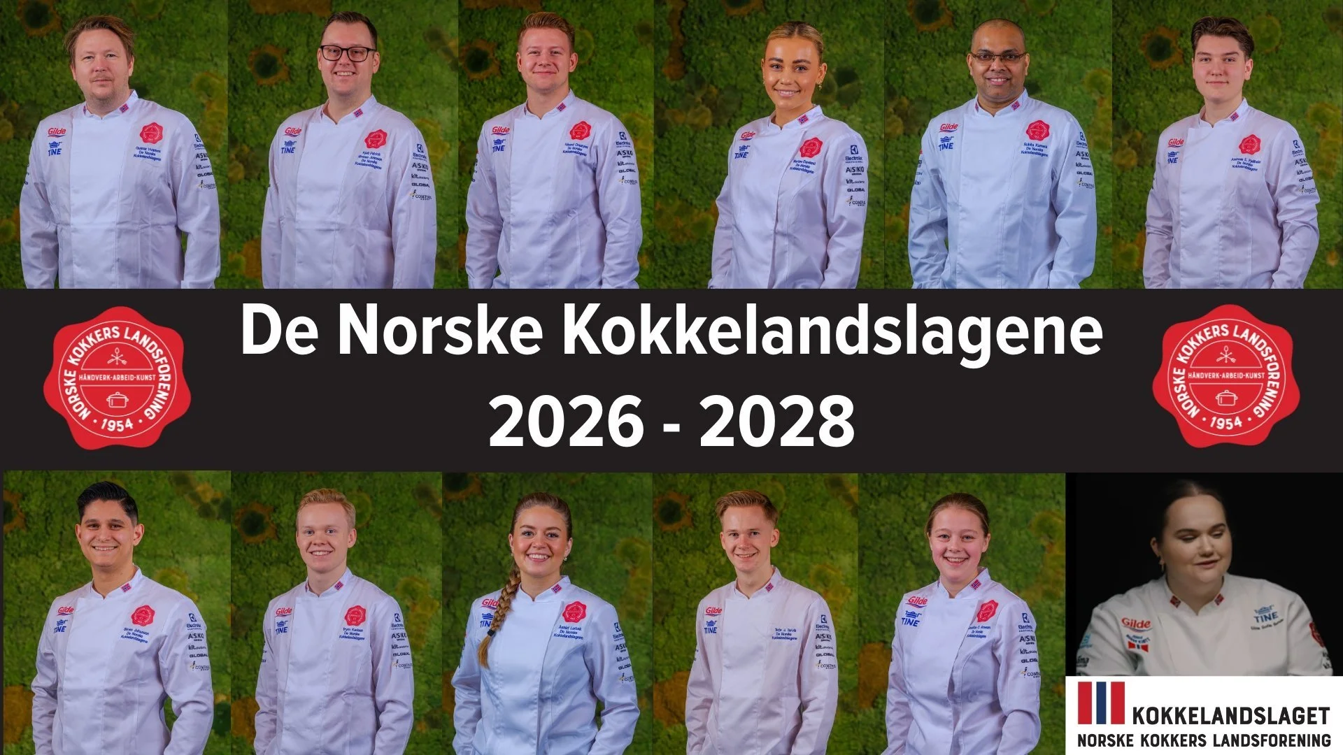 Nor Tekstil inngår partneravtale med De Norske Kokkelandslagene