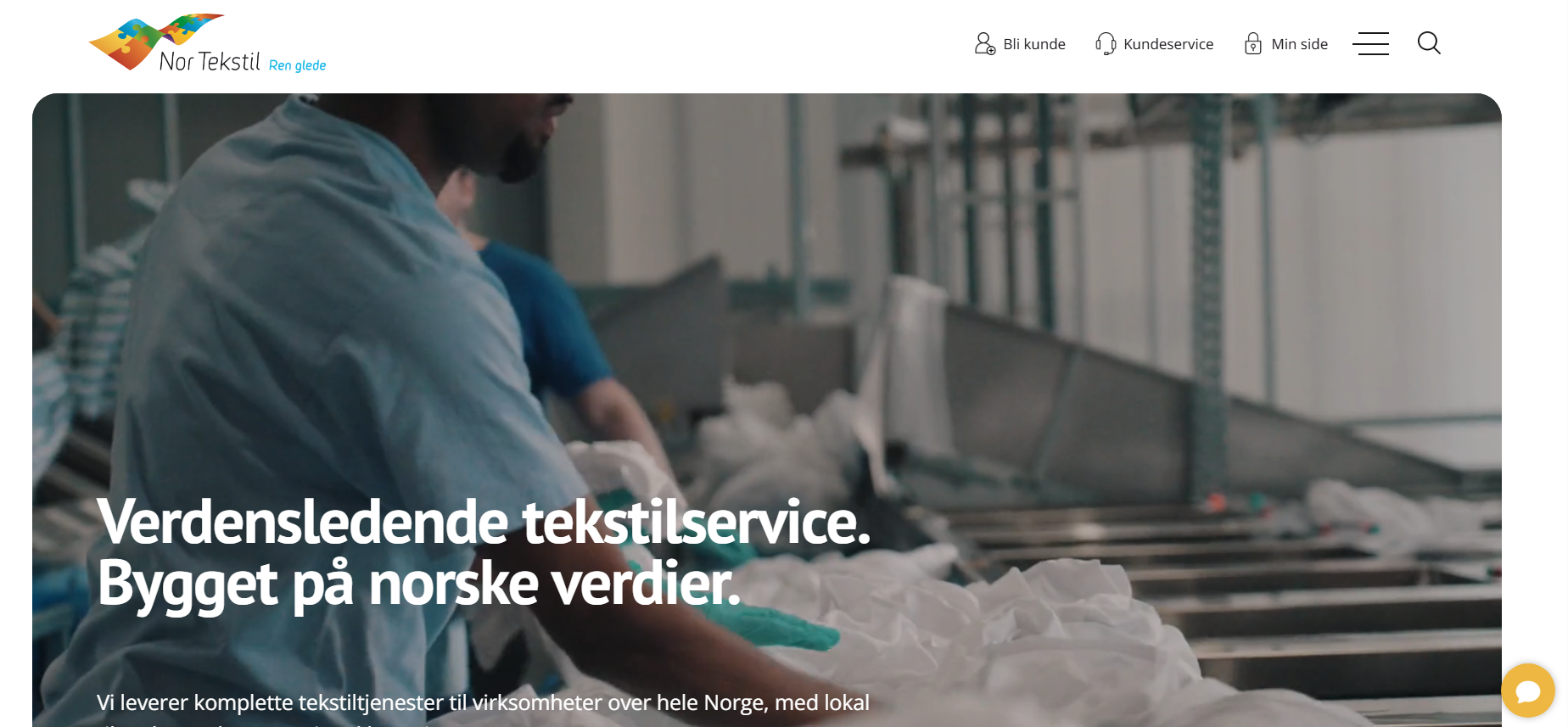 Velkommen til våre nye nettsider