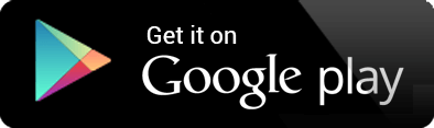 Google Play logo med tekst 'Get it on Google Play'.