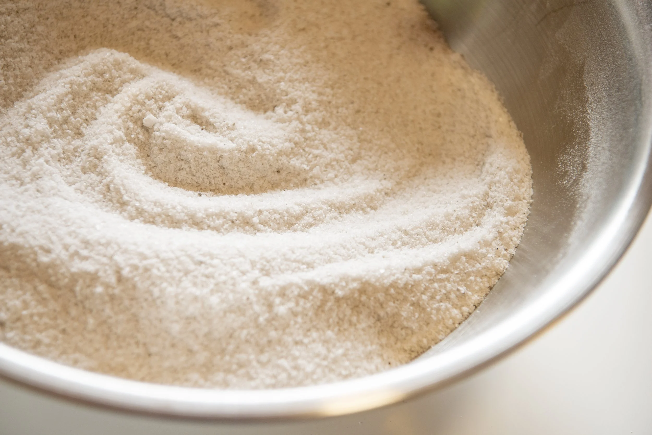bowl of Pure natural bath salts