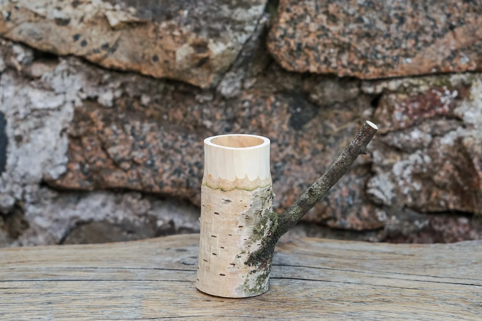 Birker - Birch Shrink Pot - F
