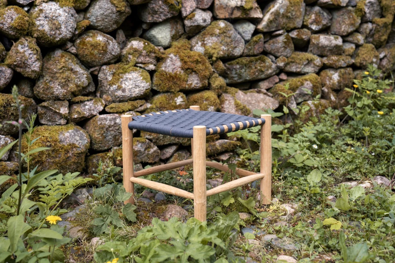 Riven Oak Stool