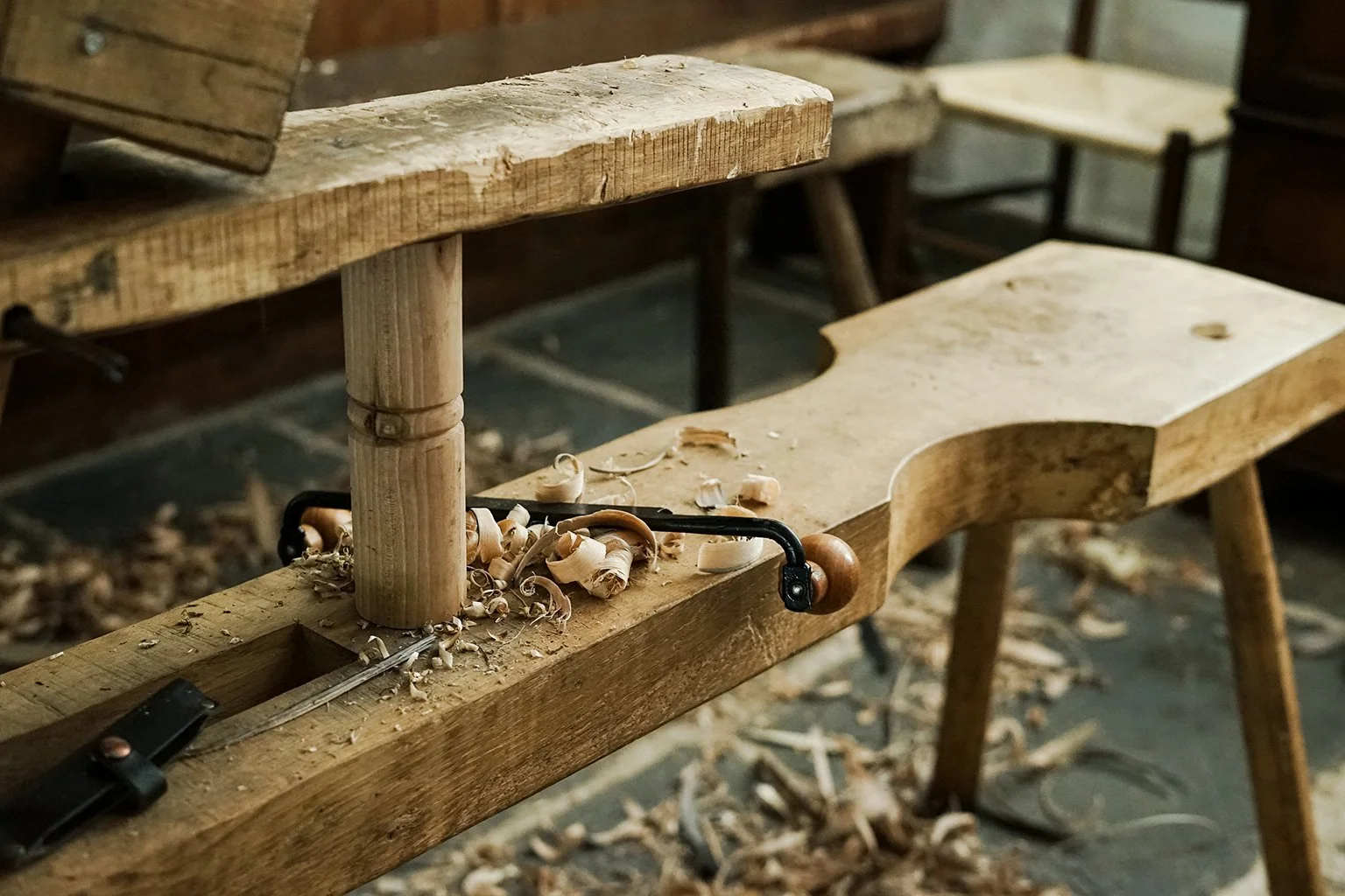 Lorna Singleton Swill Oak Basket Weaving