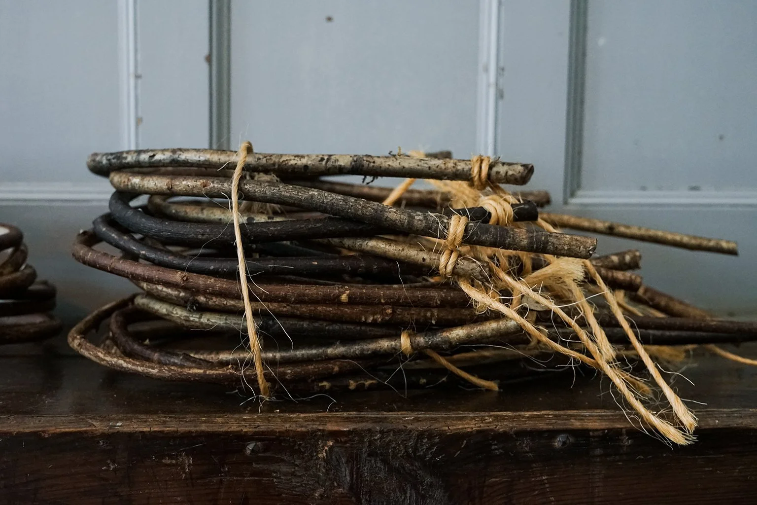 Lorna Singleton Swill Oak Basket Weaving