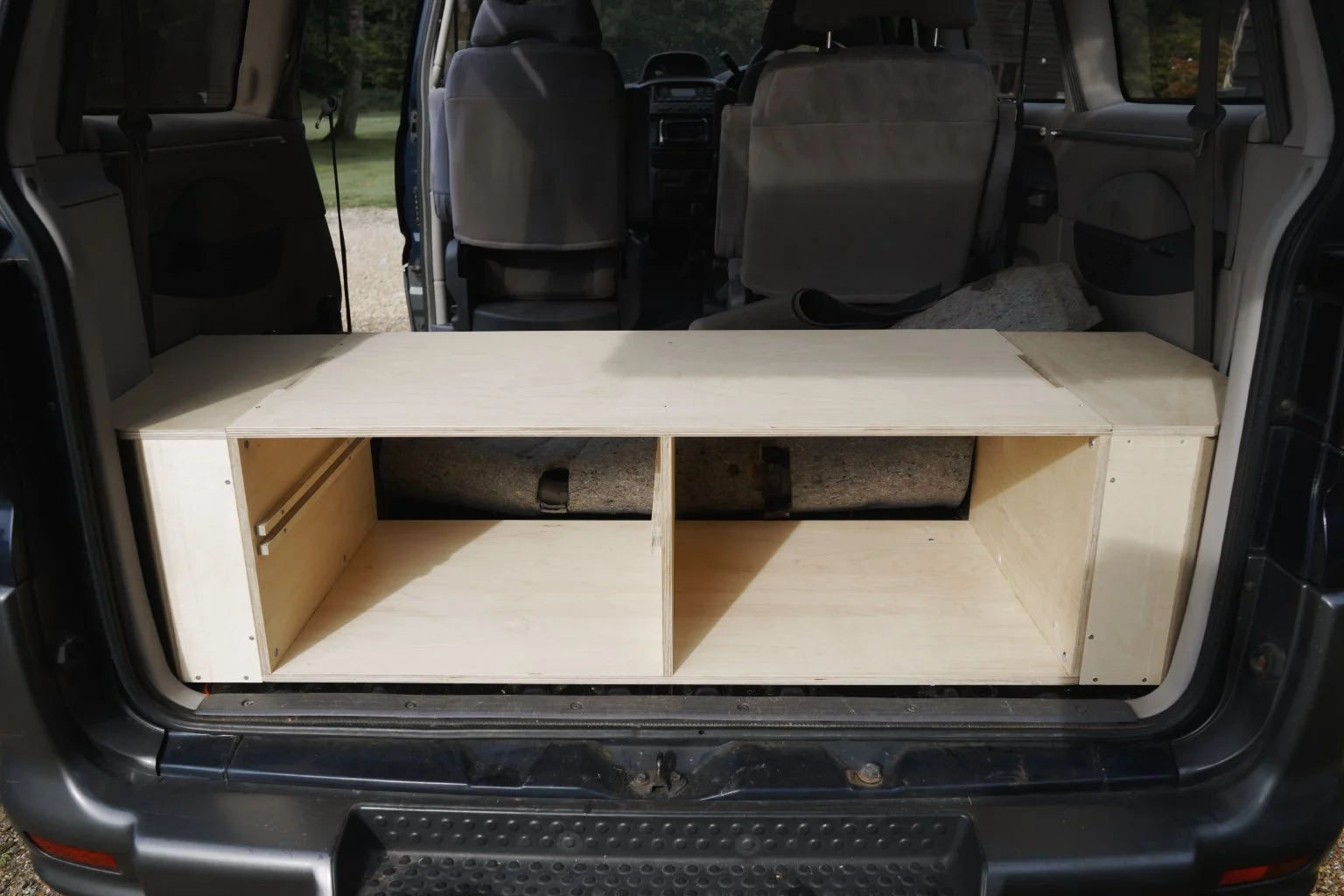  Test fitting the main box 