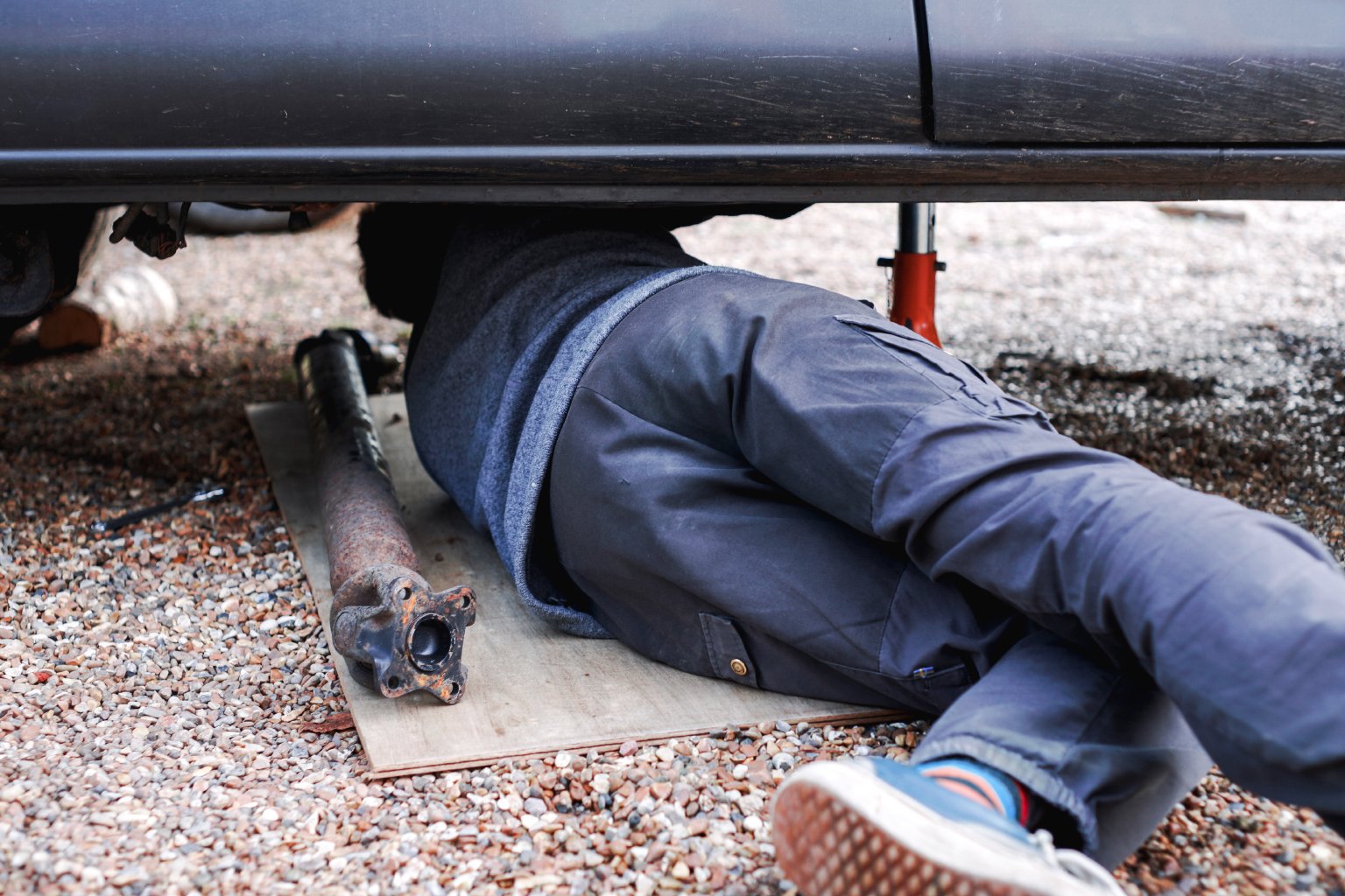  Replacing the prop shaft 