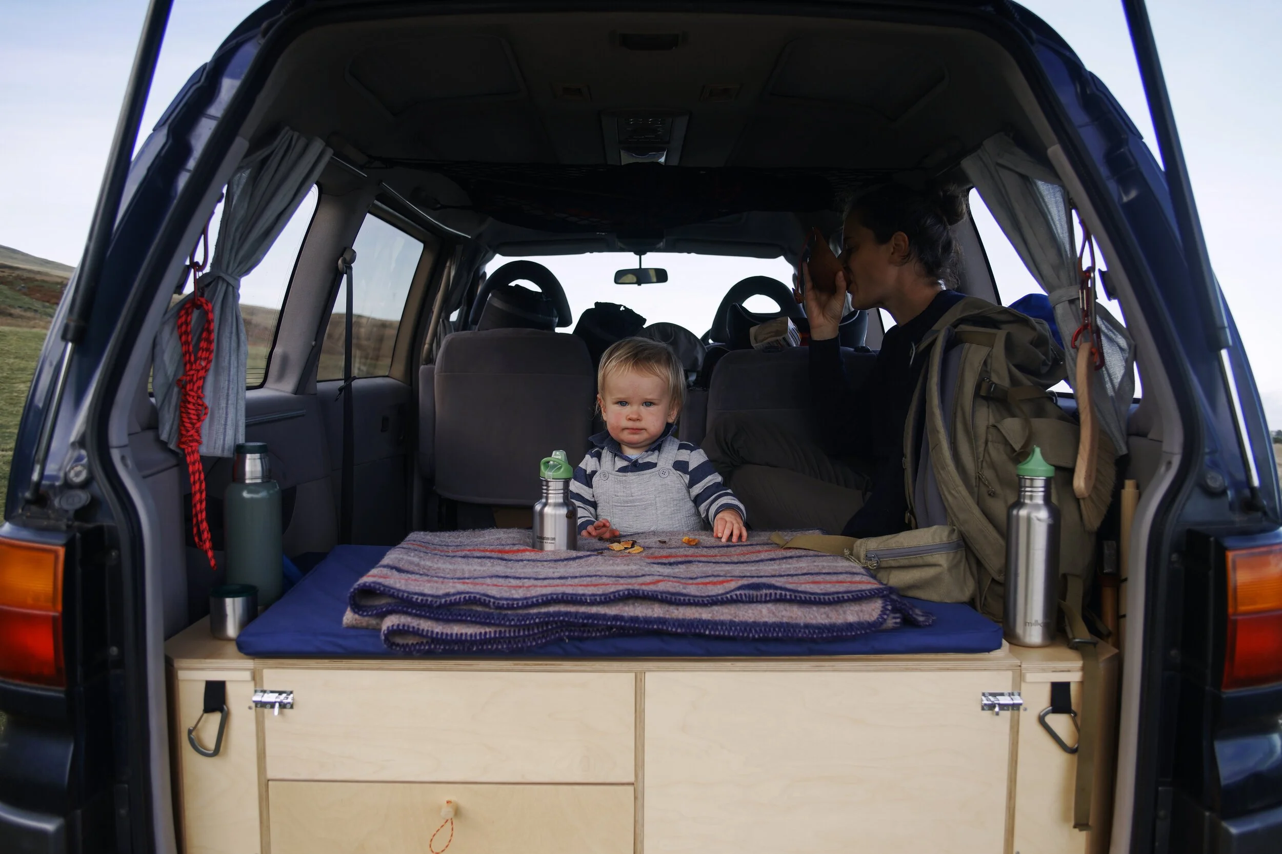First test trip with the camper unit fitted