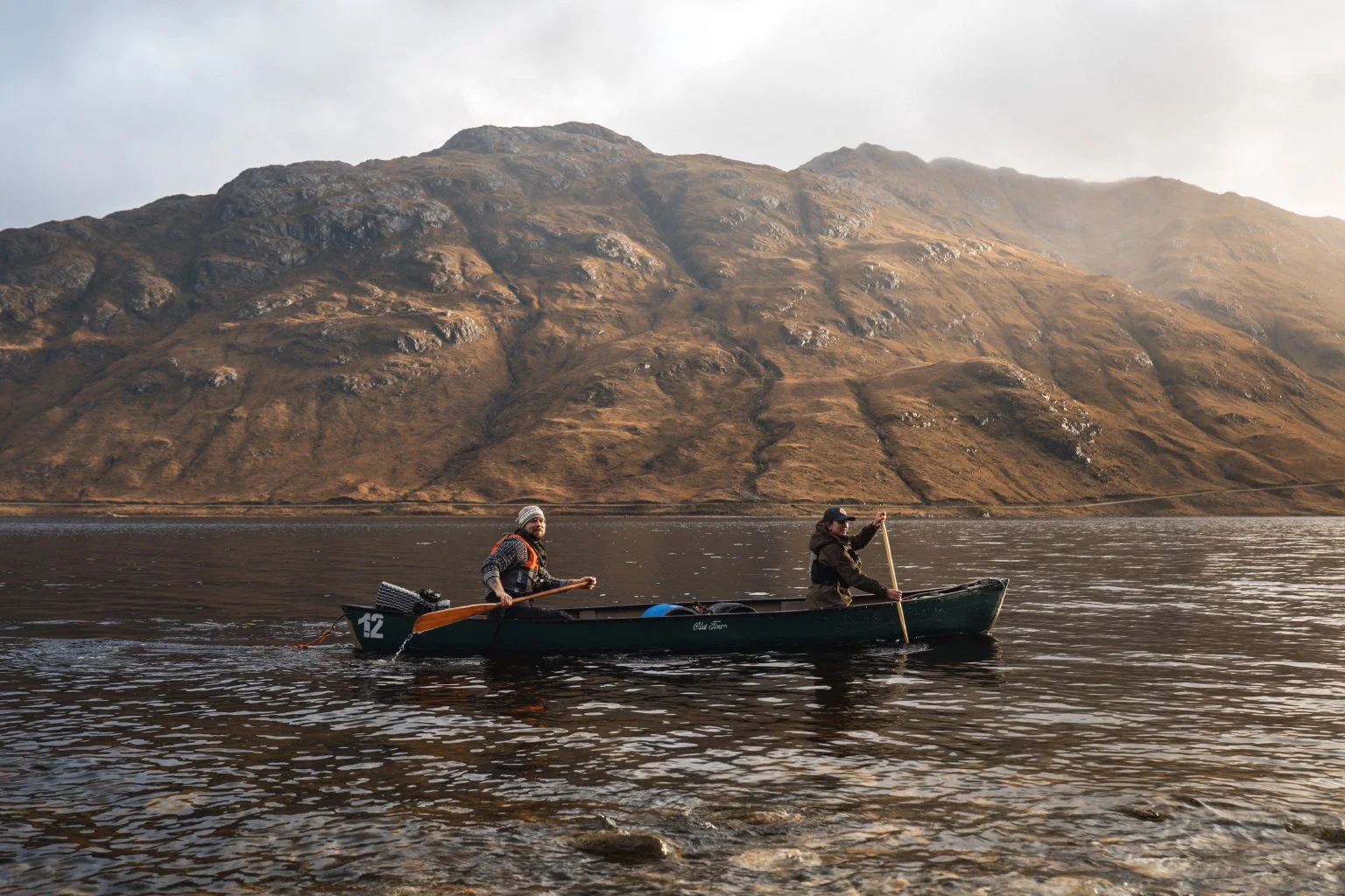 Five Humans, Two Dogs, Two Canoes and a Scottish Loch