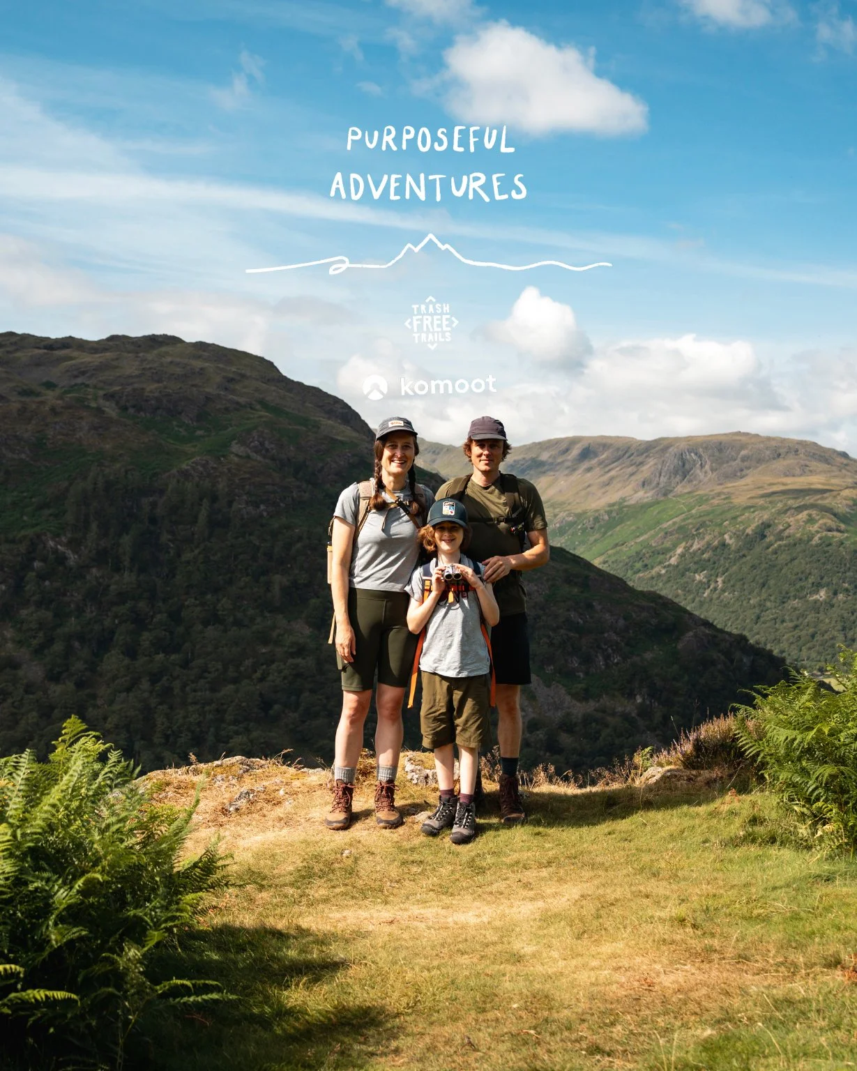 Trash Free Trails x Komoot Purposeful Adventures