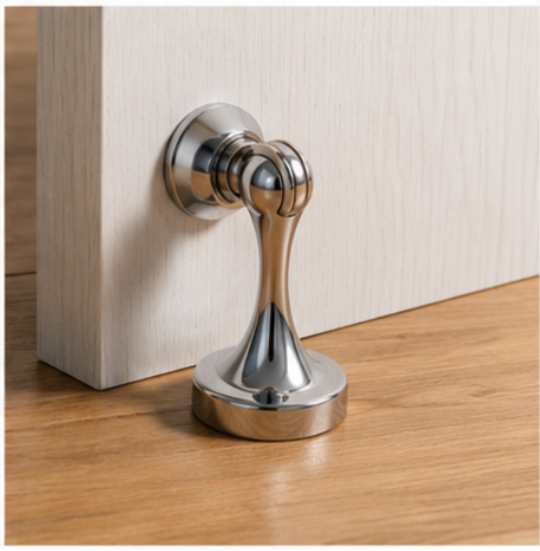 Magnetic door holder