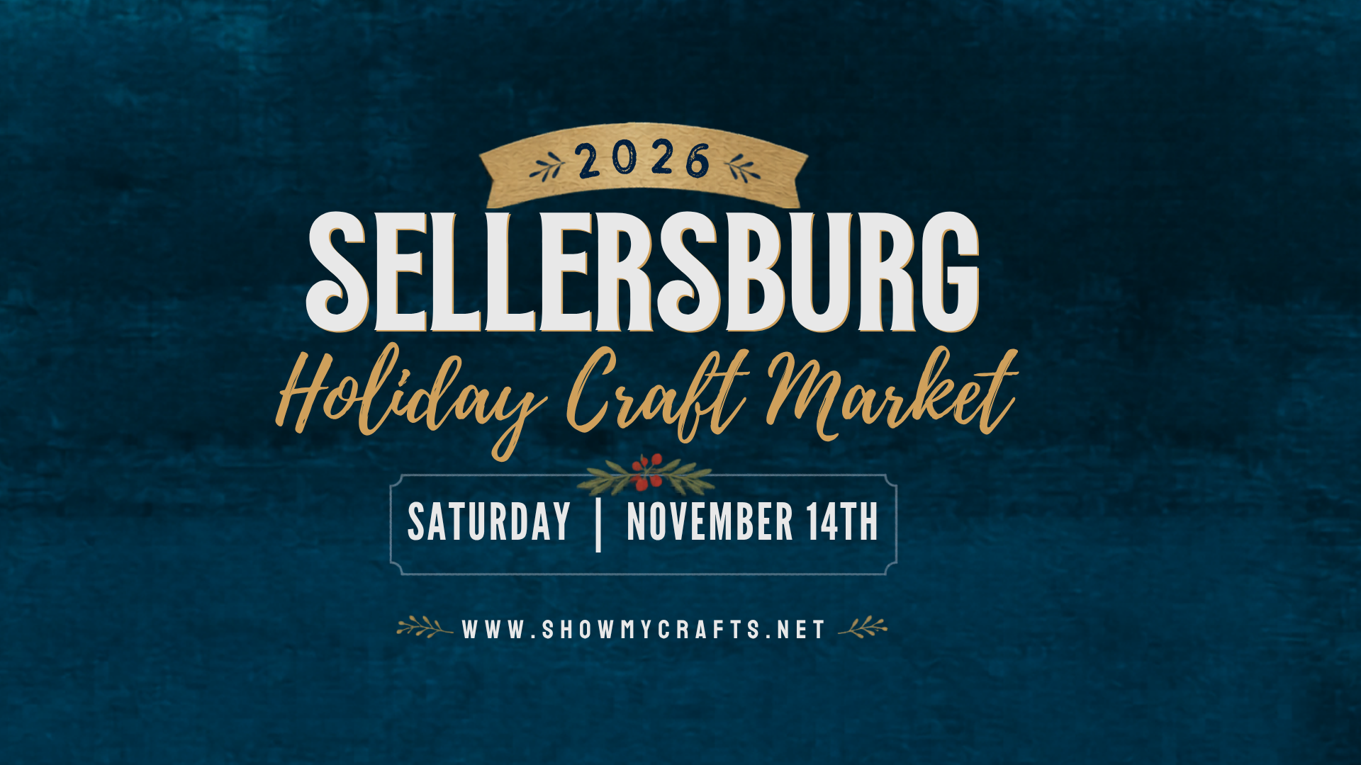 Sellersburg Holiday Craft Market - November 14, 2026