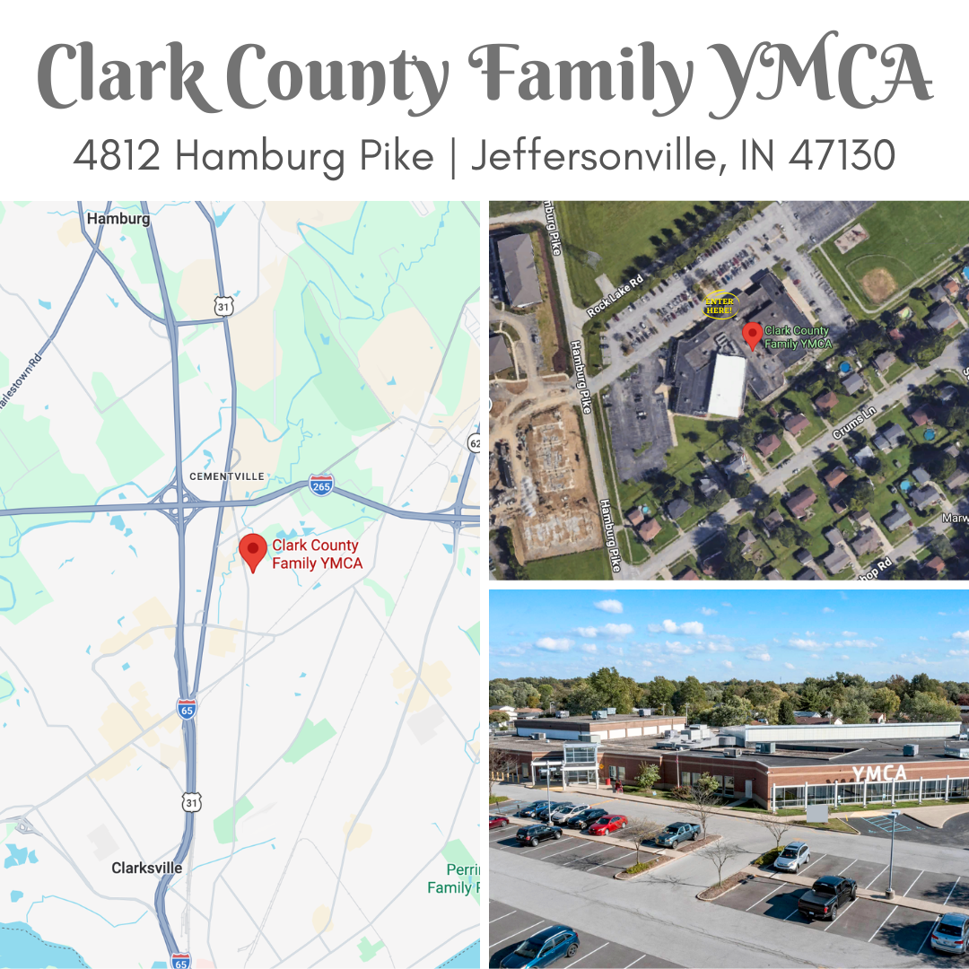 Clark County Craft Show YMCA Venue Map Graphic