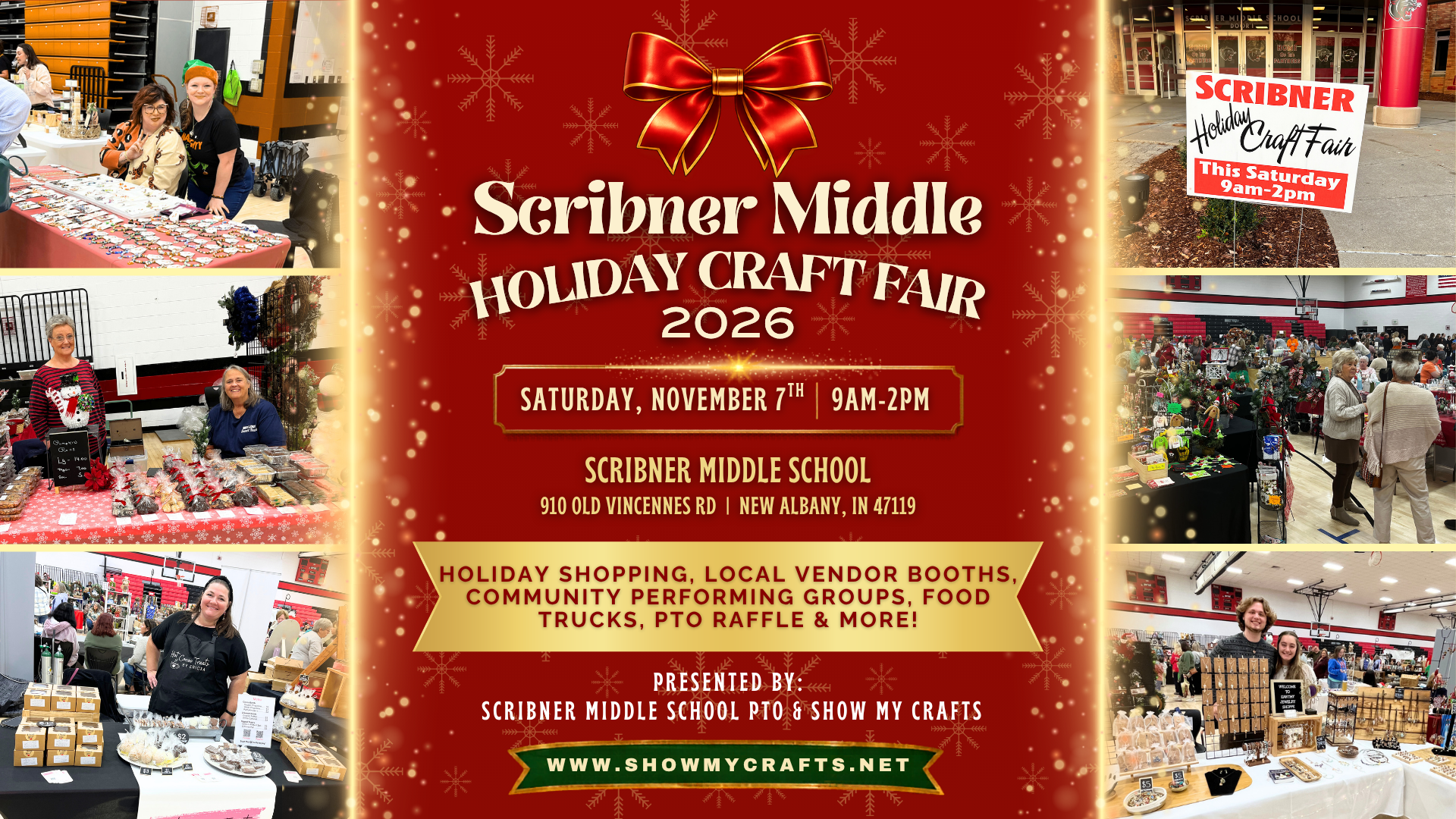 Scribner Middle Holiday Craft Fair - November 7, 2026