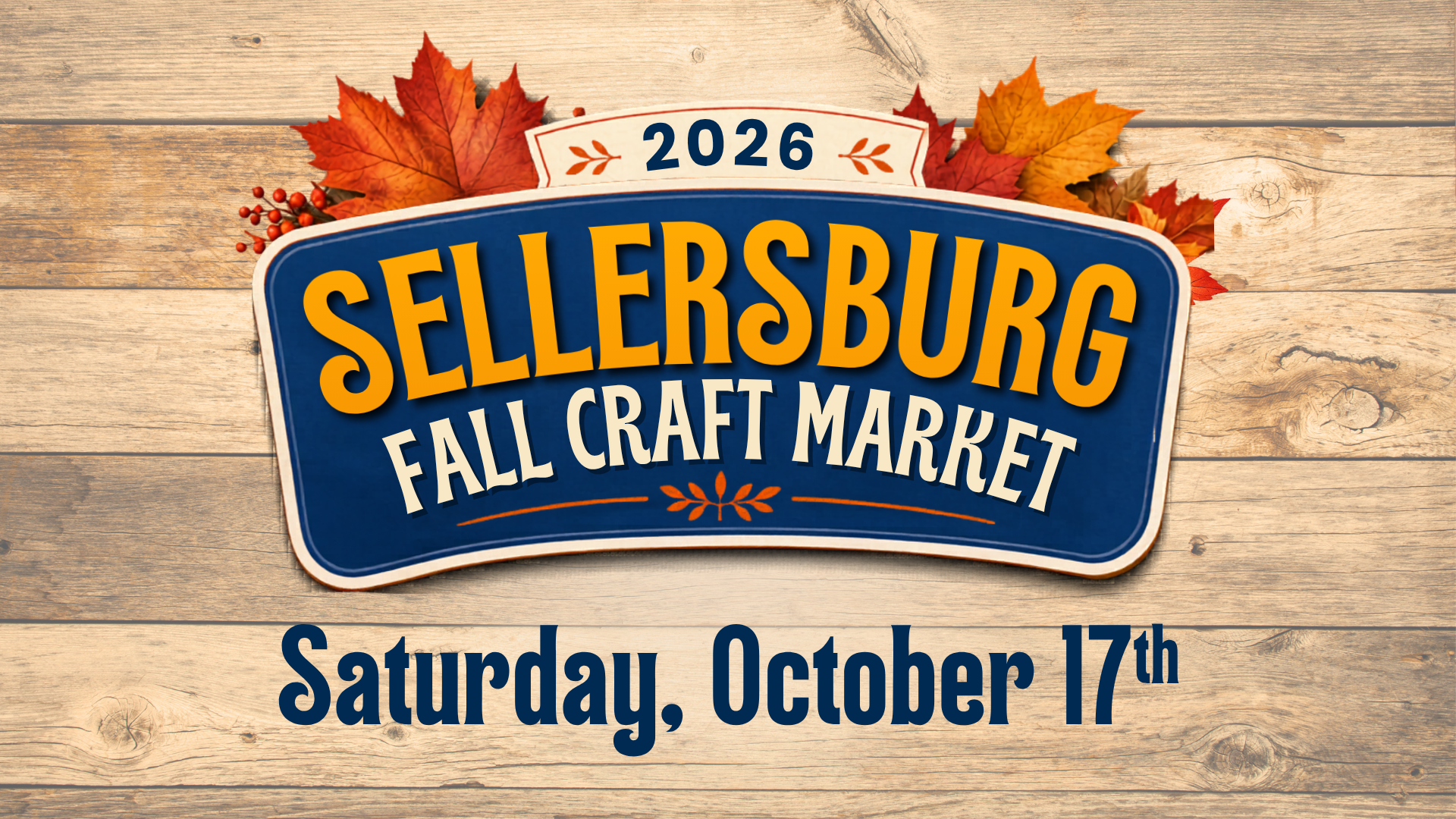 Sellersburg Fall Craft Market - October 17, 2026