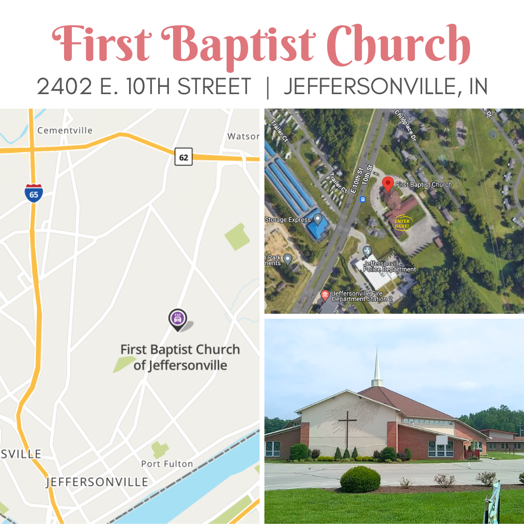 Jeffersonville Craft Market Map