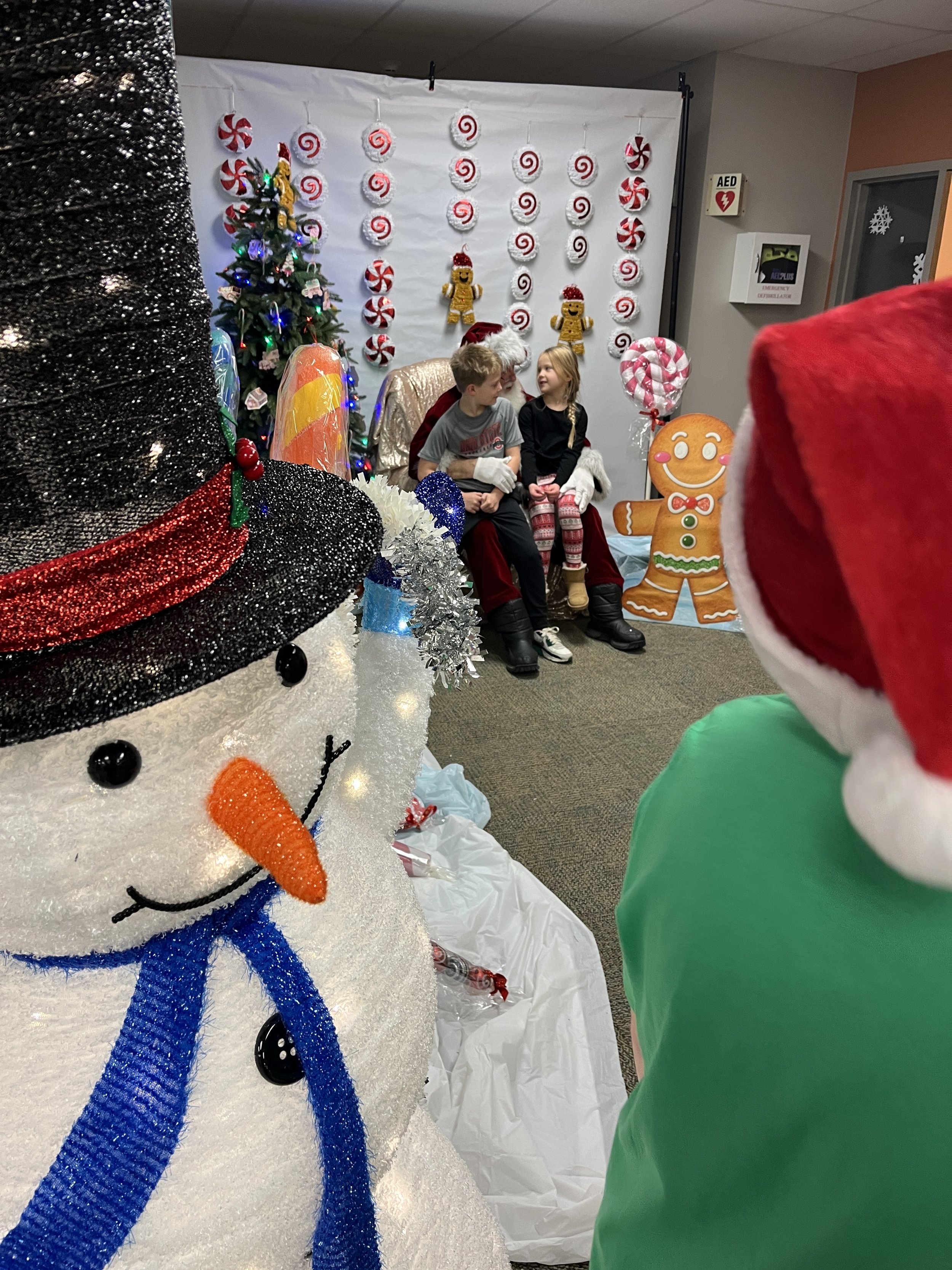 Santa's Workshop Holiday Market Santa