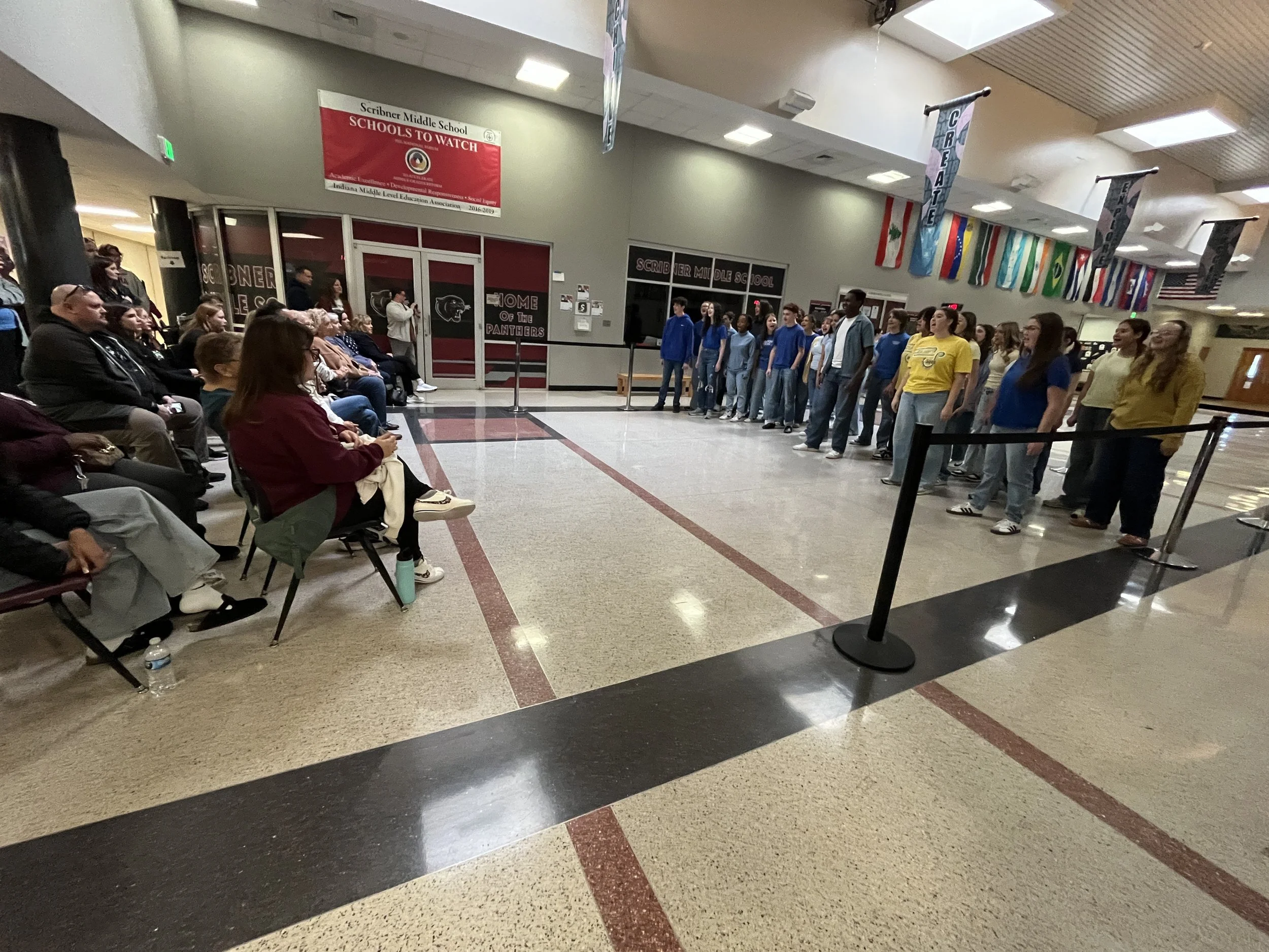Scribner Middle Holiday Craft Fair Performance