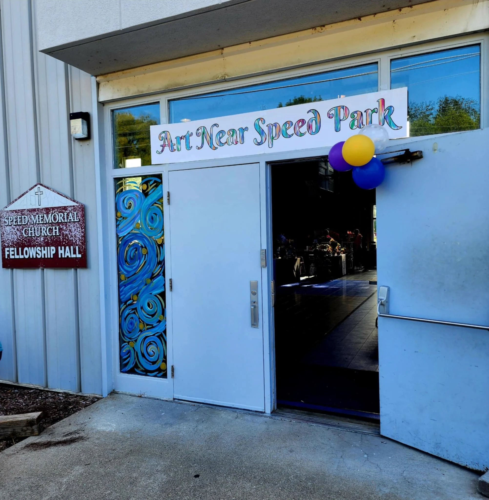 Art Near Speed Park Entrance