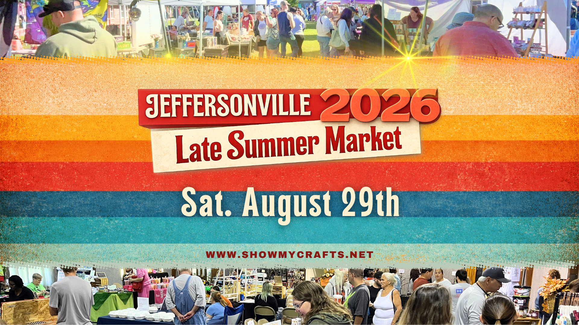 Jeffersonville Late Summer Craft Market August 29th